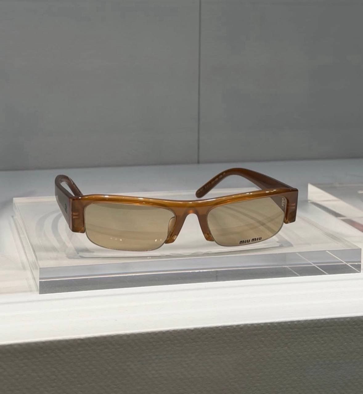 Miu Miu NEW Miu Miu sunglasses Miu Miu MU B07S 22I10R Size ONE SIZE - 2 Thumbnail