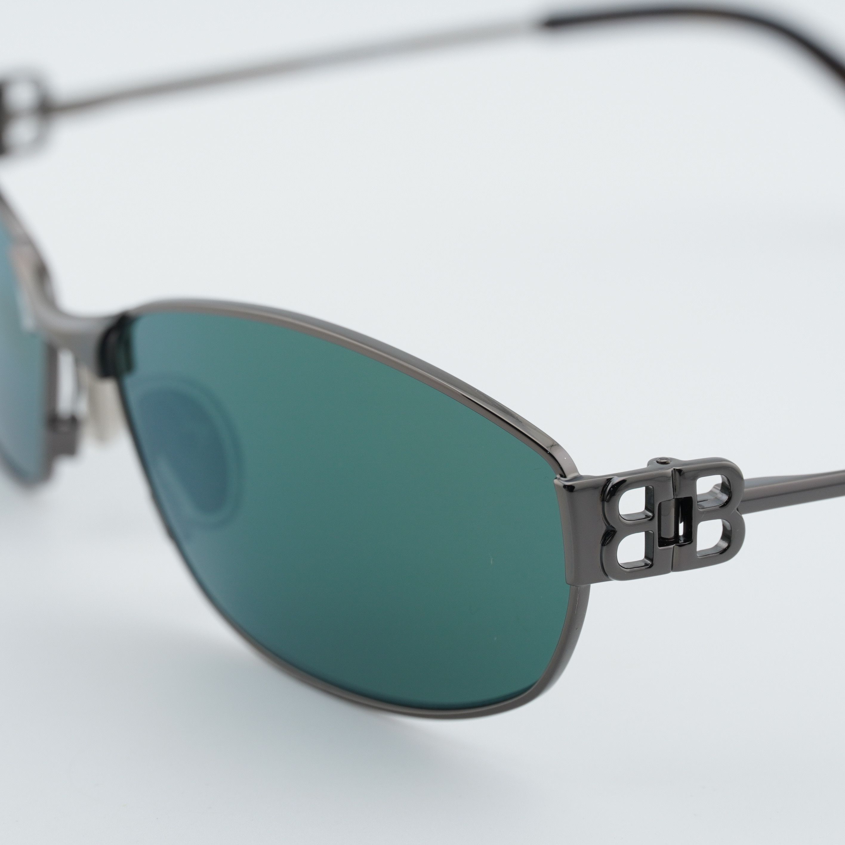 Balenciaga Balenciaga BB0336S 005 Unisex Sunglasses Grey Oval Frame Size ONE SIZE - 10 Thumbnail
