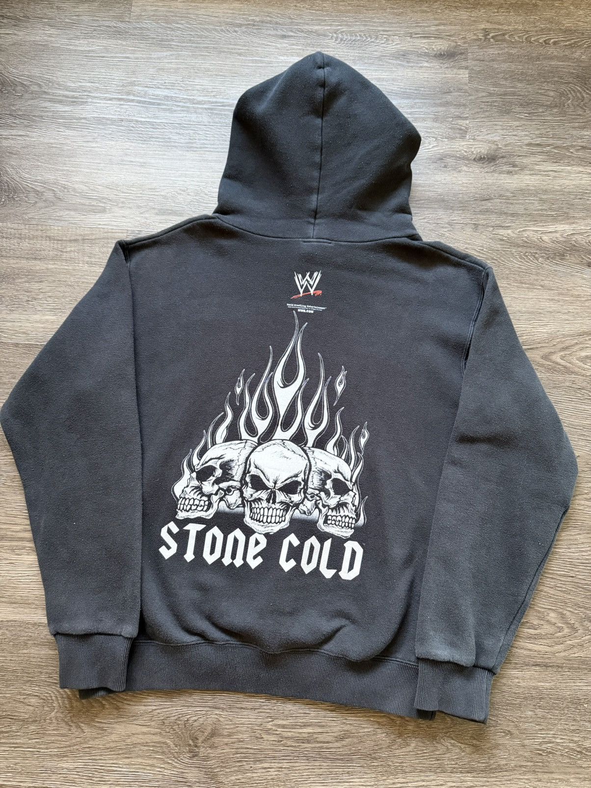 WWE WWE Stone Cold Steve Austin Skull Hoodie Unleash Hell Size M Size US M / EU 48-50 / 2 - 2 Thumbnail