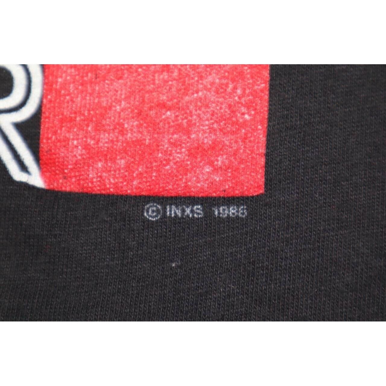 Vintage Vintage 80s INXS Calling All Nations Tour Band T Shirt XL Size US XL / EU 56 / 4 - 7 Thumbnail