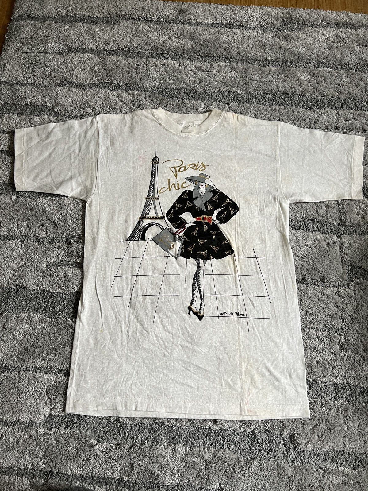 Other Vintage arts de paris t shirt Size L / US 10 / IT 46 - 3 Thumbnail