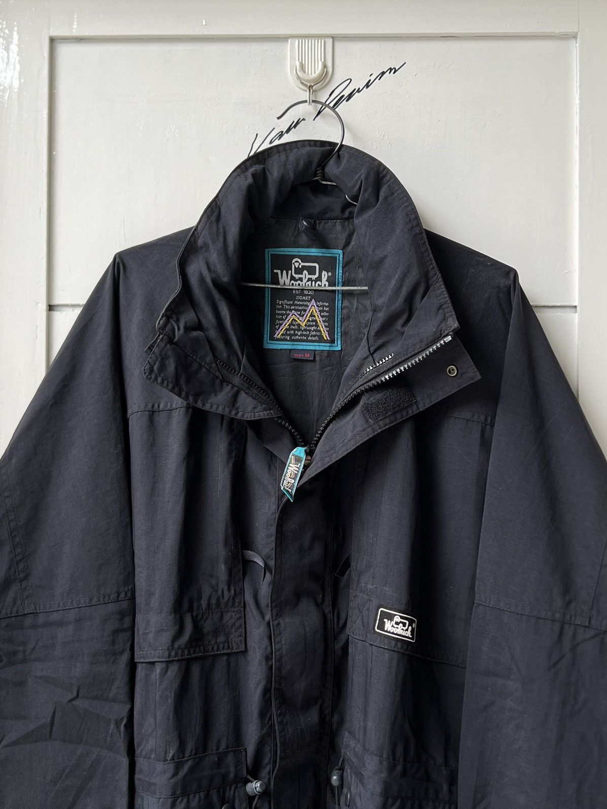 Woolrich Woolen Mills WOOL RICH Zip Coat Jacket Size US XL / EU 56 / 4 - 7 Thumbnail