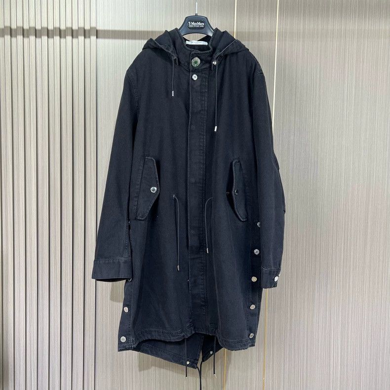 Givenchy Givenchy Washed denim fishtail coat 2506-Nextarrow Size US M / EU 48-50 / 2 - 1 Thumbnail