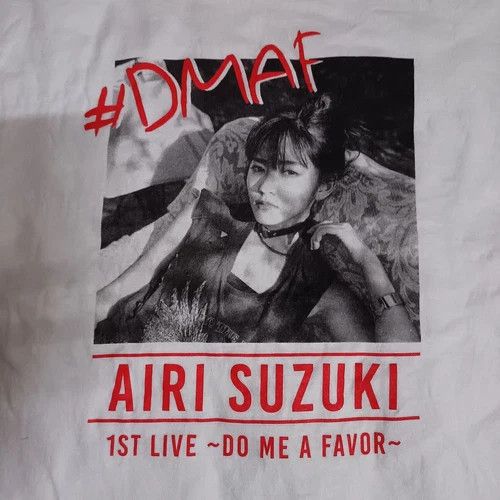 Japanese Brand Share Airi Suzuki 鈴木愛理 1st Live DMAF Jpop IdolT-Shirt Size US XL / EU 56 / 4 - 2 Thumbnail
