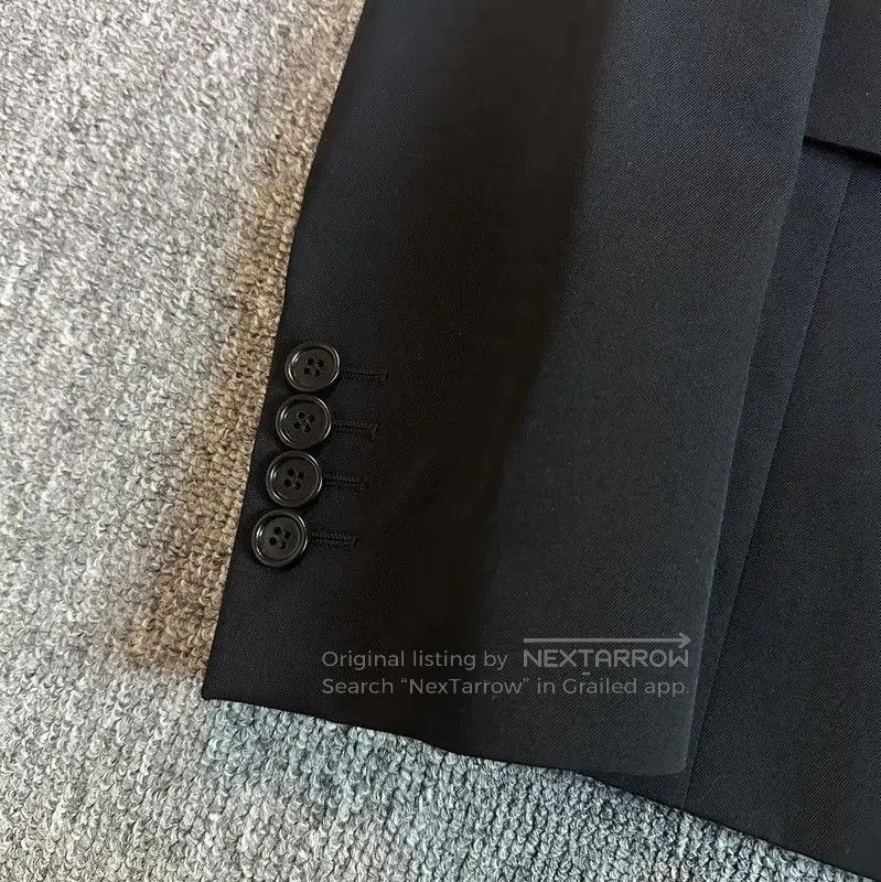 Dior Dior Black Wool Embroidered Long Sleeve Coat . Size US S / EU 44-46 / 1 - 3 Thumbnail