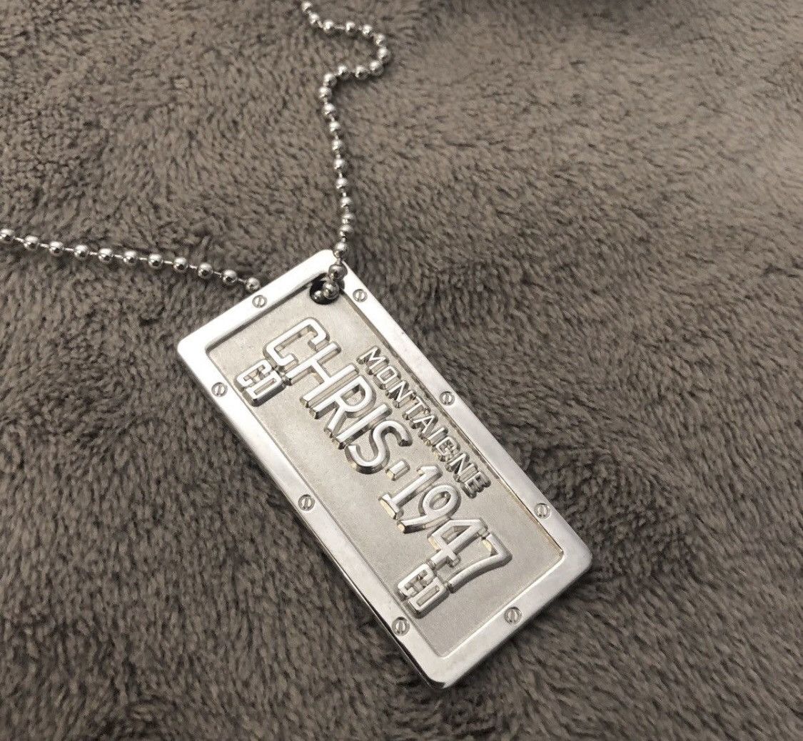 Dior Dior License Necklace Free Shipping Size ONE SIZE - 3 Thumbnail