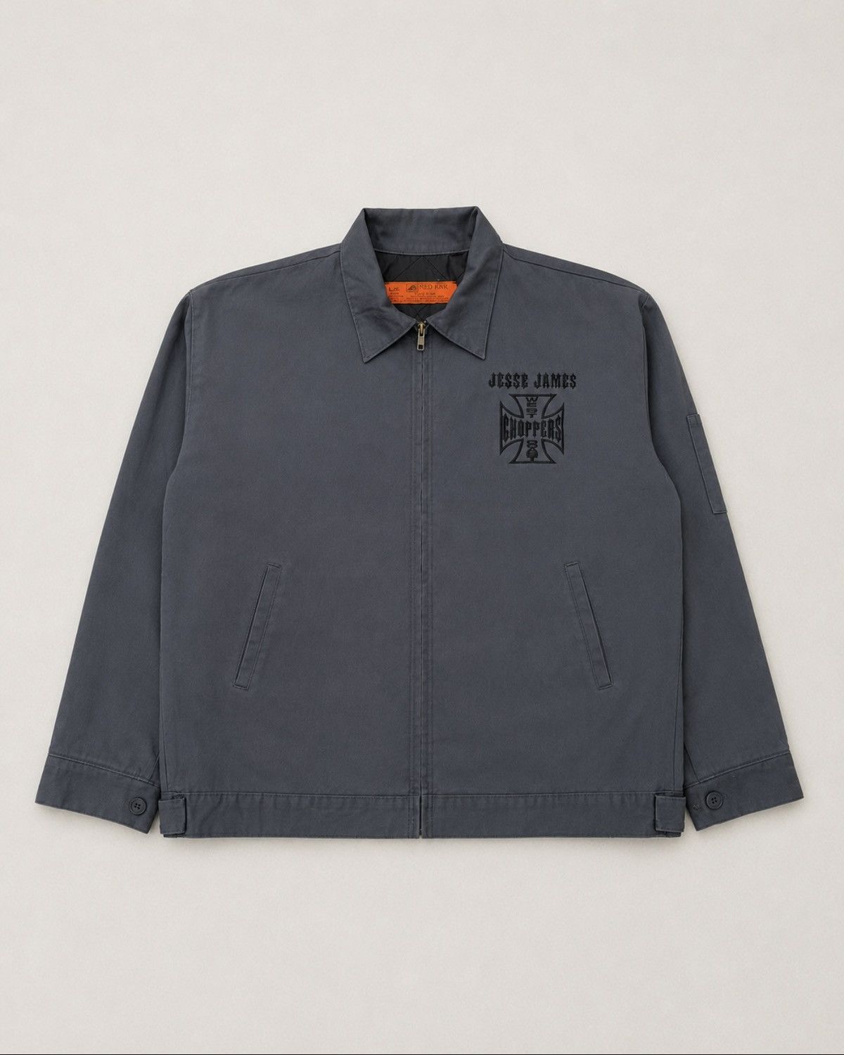 Vintage Jesse James West Coast Choppers Aramark Work jacket Size US L / EU 52-54 / 3 - 2 Thumbnail