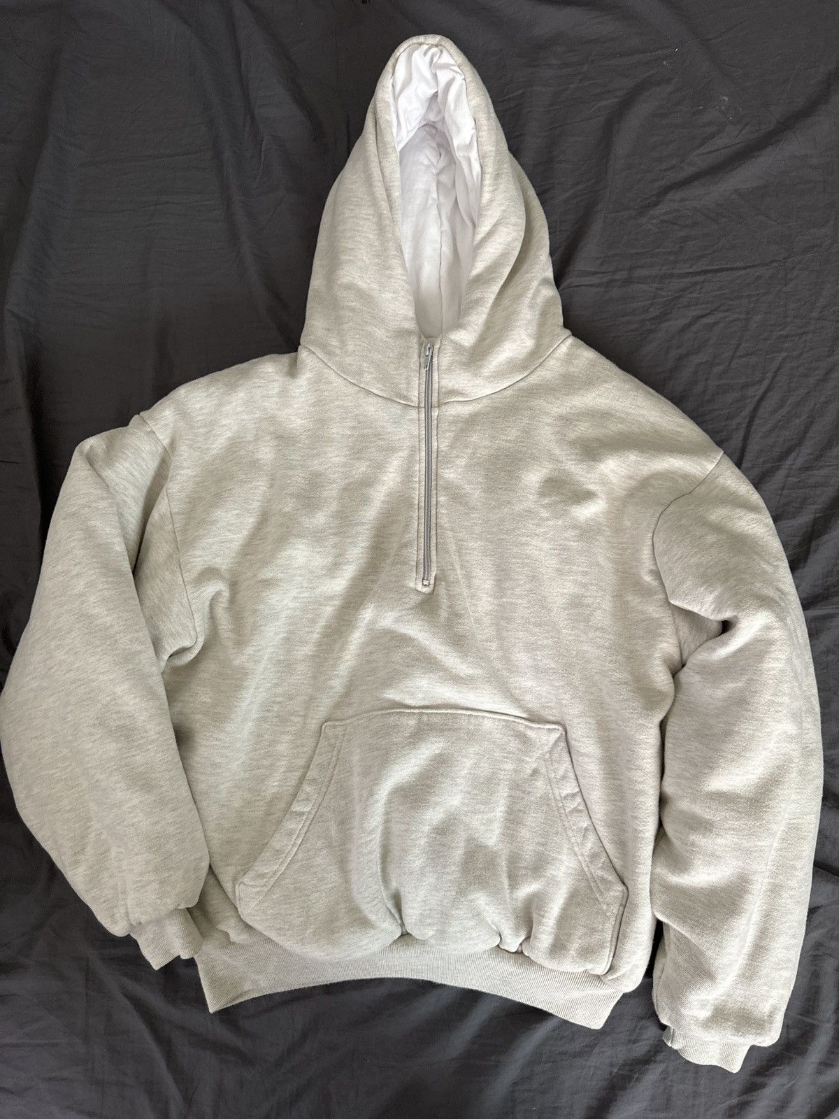 Los Angeles Apparel Scour Fleece Puffy Half-Zip Hoodie - Los Angeles ... Los Angeles Apparel Scour Fleece Puffy Half-Zip Hoodie - Los Angeles ...