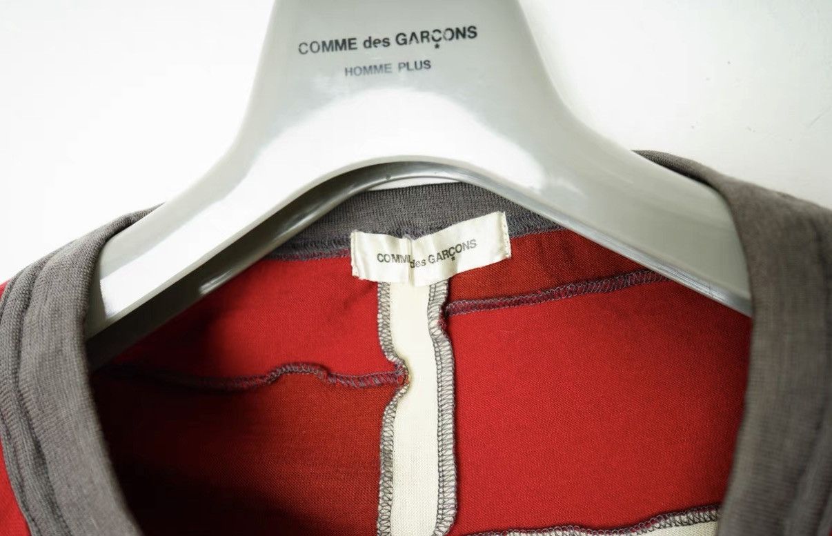Comme des Garcons Comme des Garçons Tie Stacked Collar Sleeve Panel T‑shirt Size US M / EU 48-50 / 2 - 7 Thumbnail