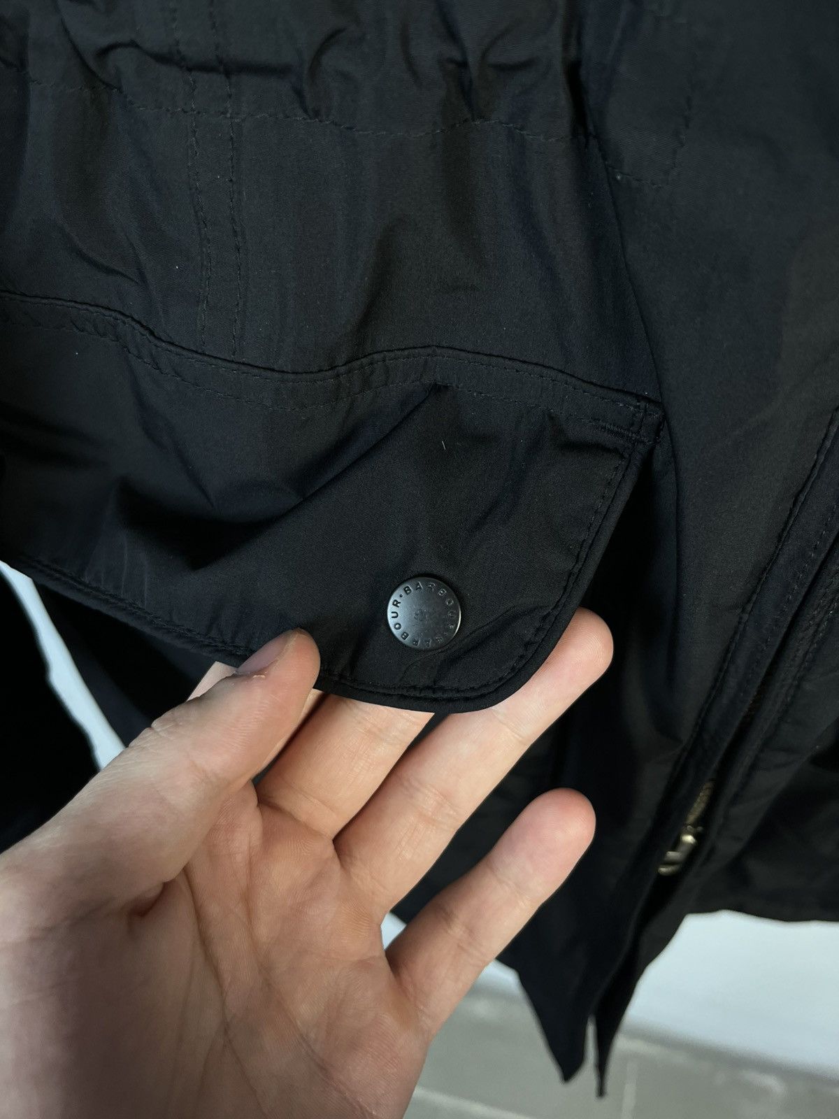 Barbour Barbour International Waterproof Nylon Parka Jacket Size L / US 10 / IT 46 - 7 Thumbnail