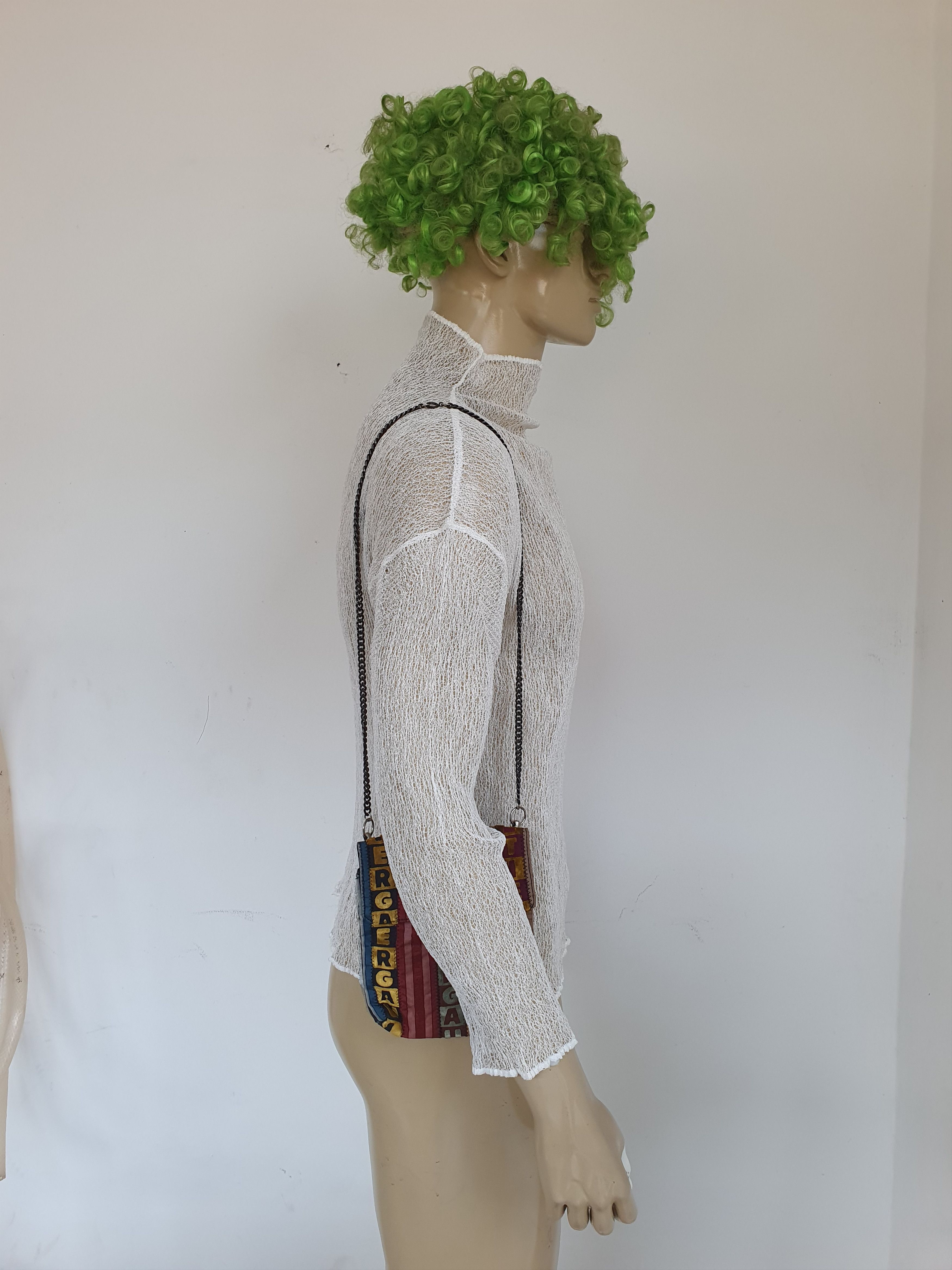 Jean Paul Gaultier 1990s Metal Chain Belt Bag Size ONE SIZE - 6 Thumbnail