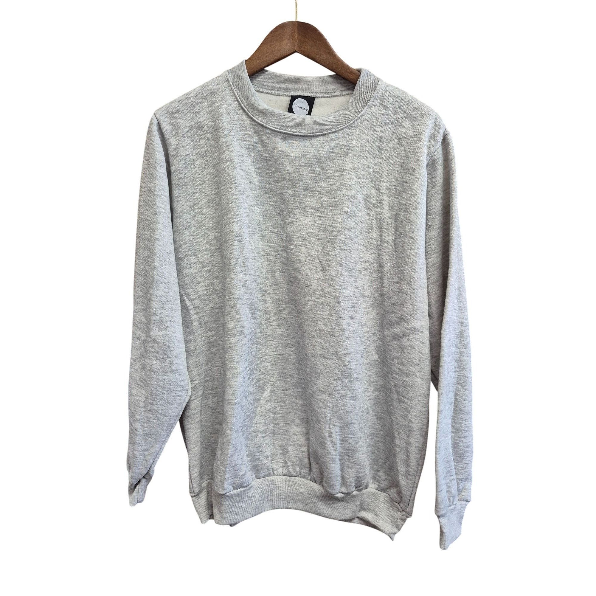 Other La Speedy Gray Crewneck Sweatshirt M Polyester Cotton Blend Size US M / EU 48-50 / 2 - 1 Thumbnail