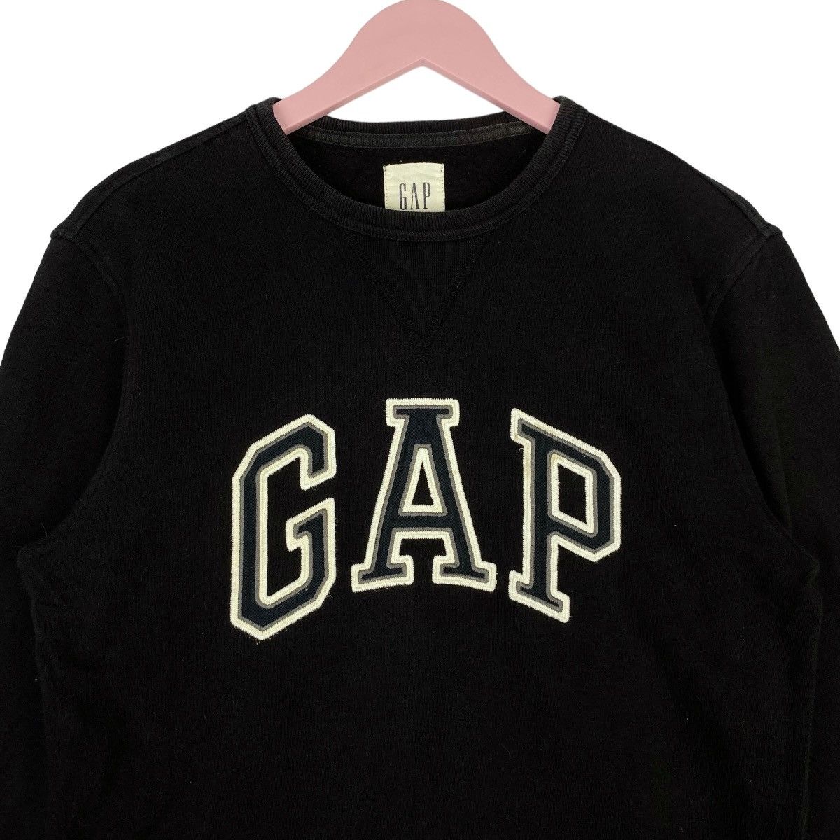 Gap GAP Embroidery Spellout Sweatshirt Crewneck Pullover Jumper Size US S / EU 44-46 / 1 - 2 Thumbnail