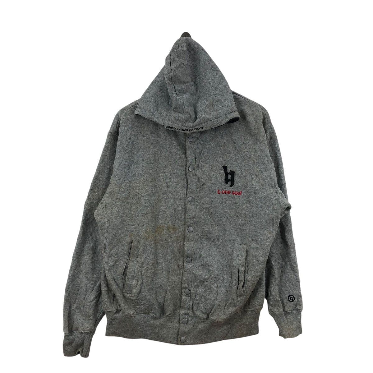 Vintage Vintage B ONE SOUL Hip Hop Streewear Hoodie Sweatshirt Size US L / EU 52-54 / 3 - 1 Thumbnail