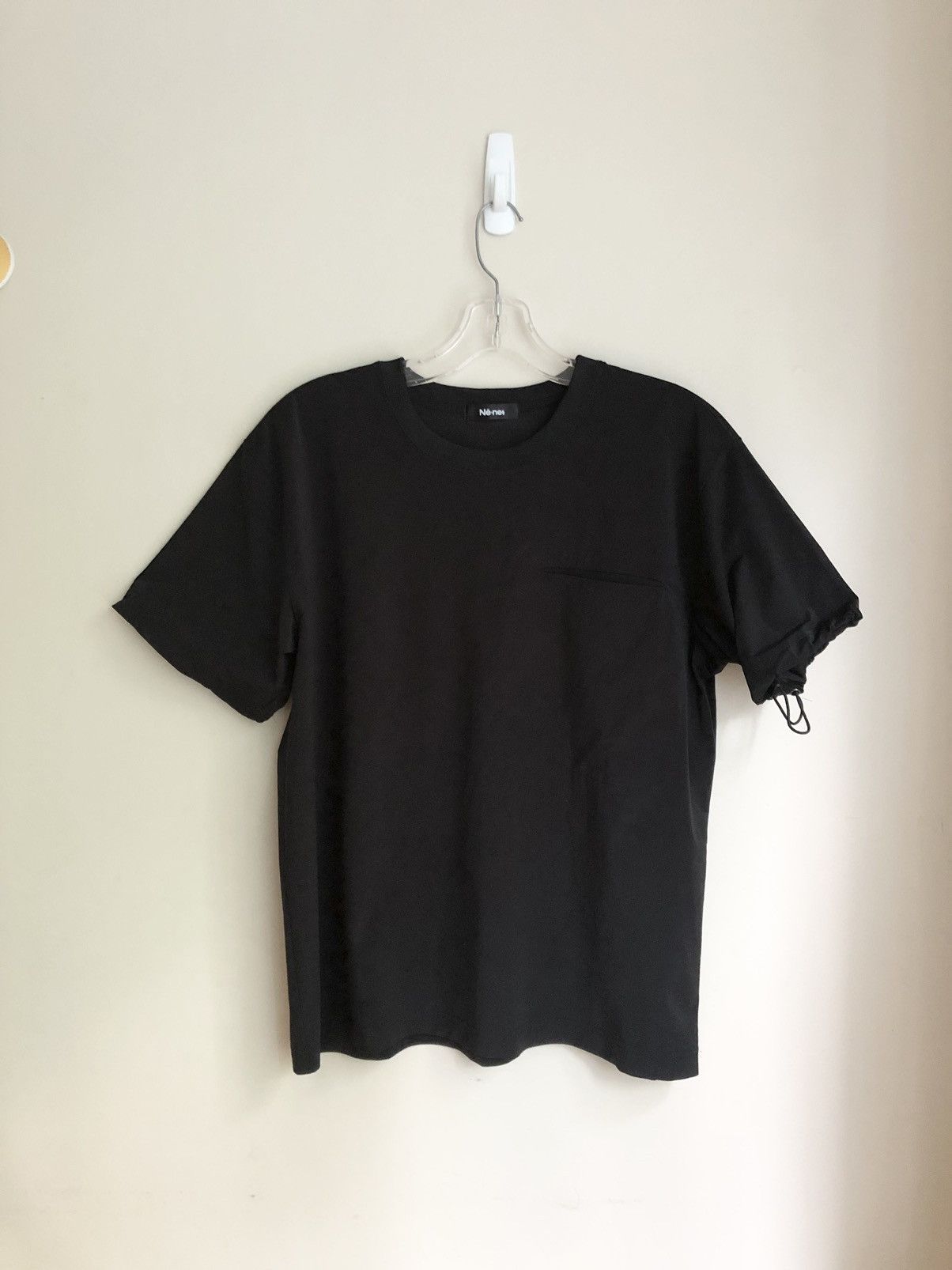 Issey Miyake × Ne-Net Ne-Net Drawstring Sleeve Nylon T Shirt Size US L / EU 52-54 / 3 - 11 Thumbnail