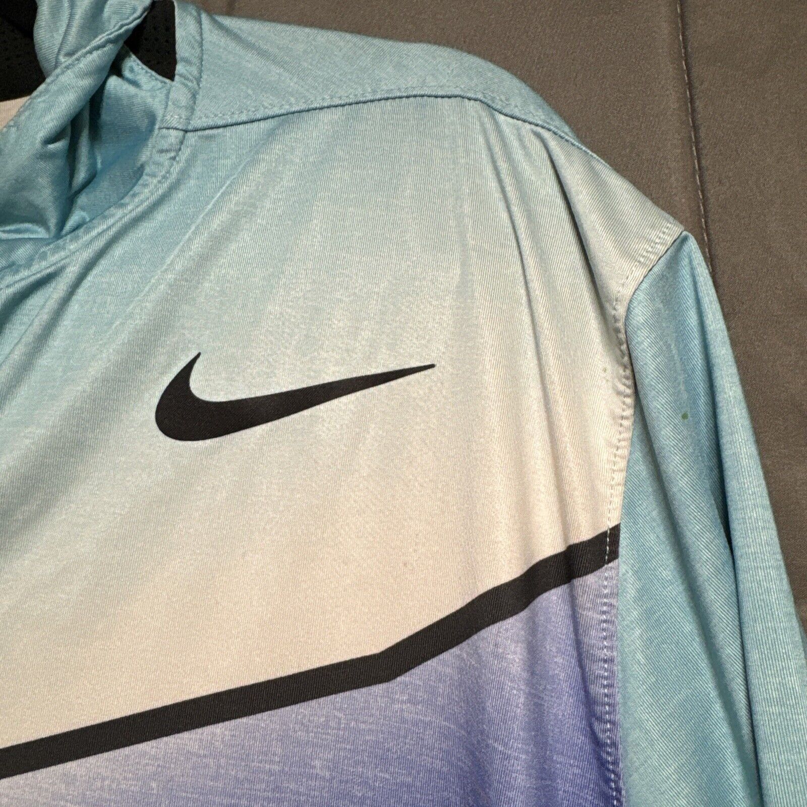 Nike Nike Golf Standard Fit Dri-Fit Polo Shirt Blue Men's Size La Size US L / EU 52-54 / 3 - 10 Thumbnail