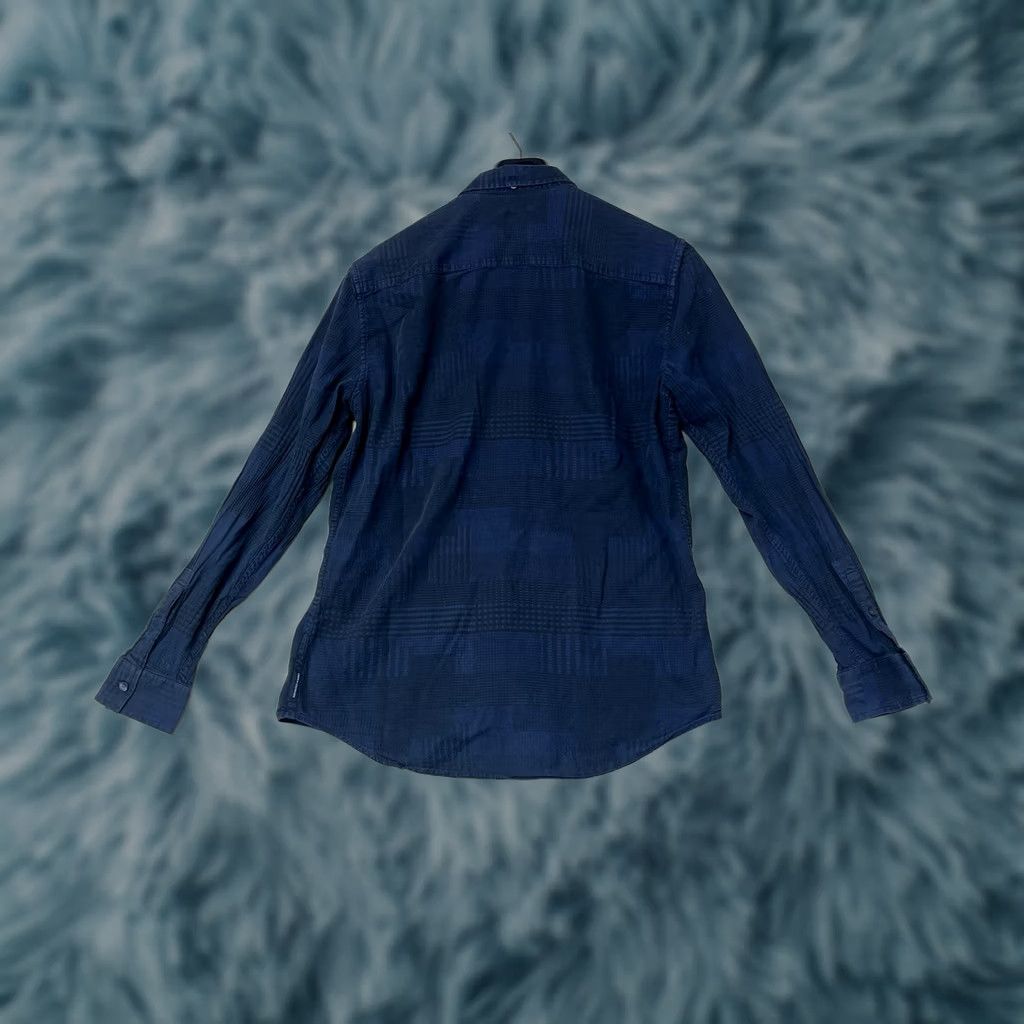 Armani Exchange Armani Exchange Shirt Plaid Long Sleeve Button-Down Blue Men's M Regular Size US M / EU 48-50 / 2 - 1 Thumbnail