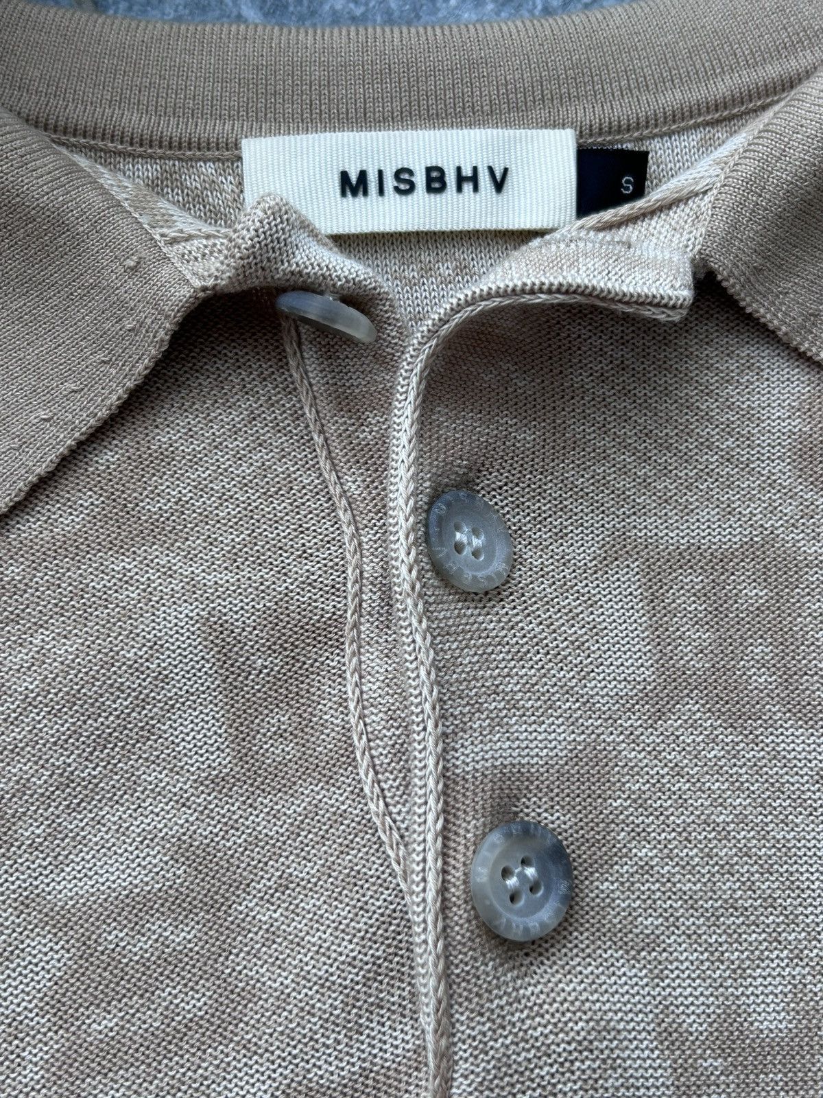 Misbhv Tee shirt misbhv size small monogram crop top women Size S / US 4 / IT 40 - 8 Thumbnail