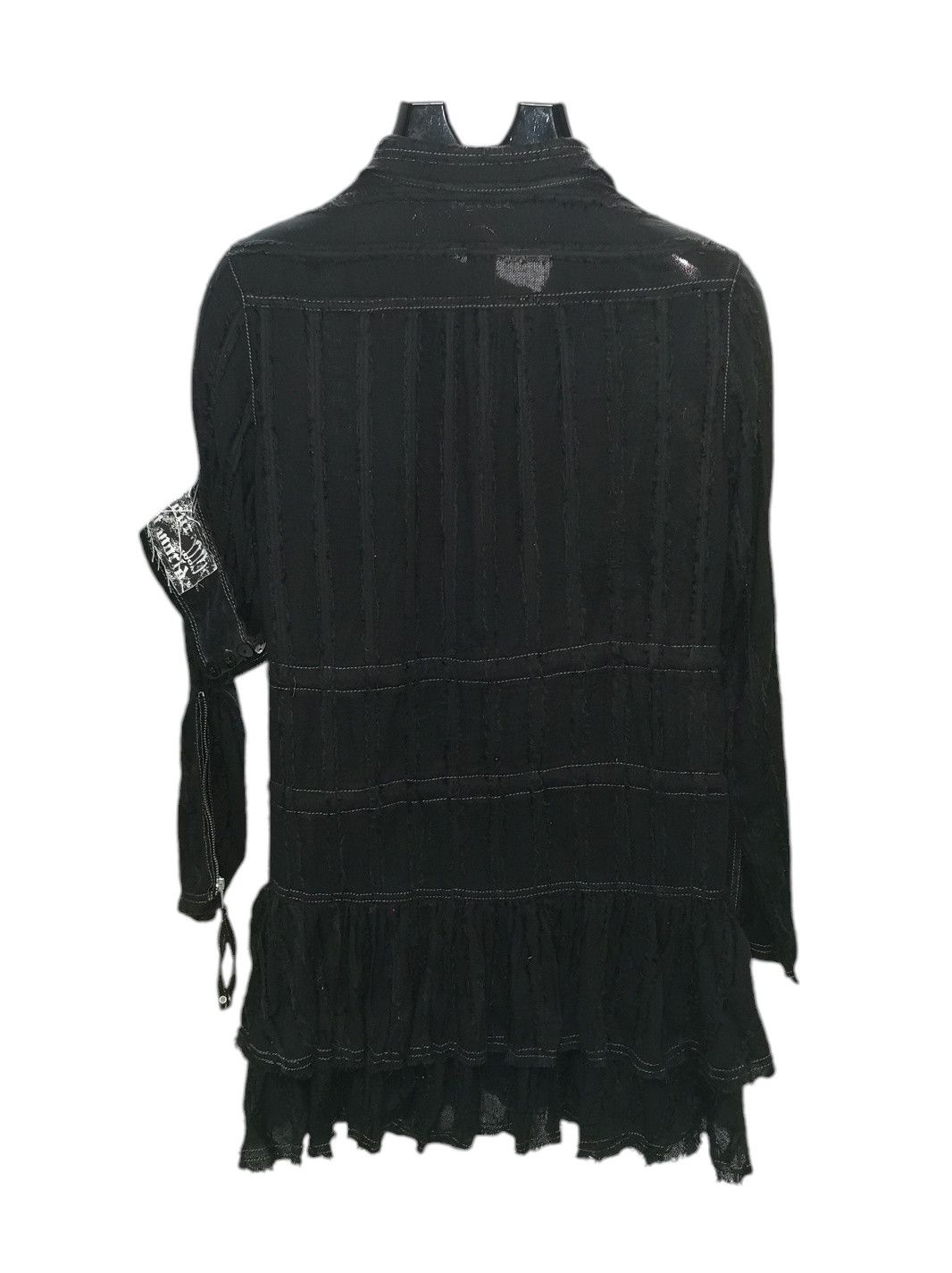 If Six Was Nine Algonquins Bondage Punk Gothic Light Jacket Size S / US 4 / IT 40 - 4 Thumbnail