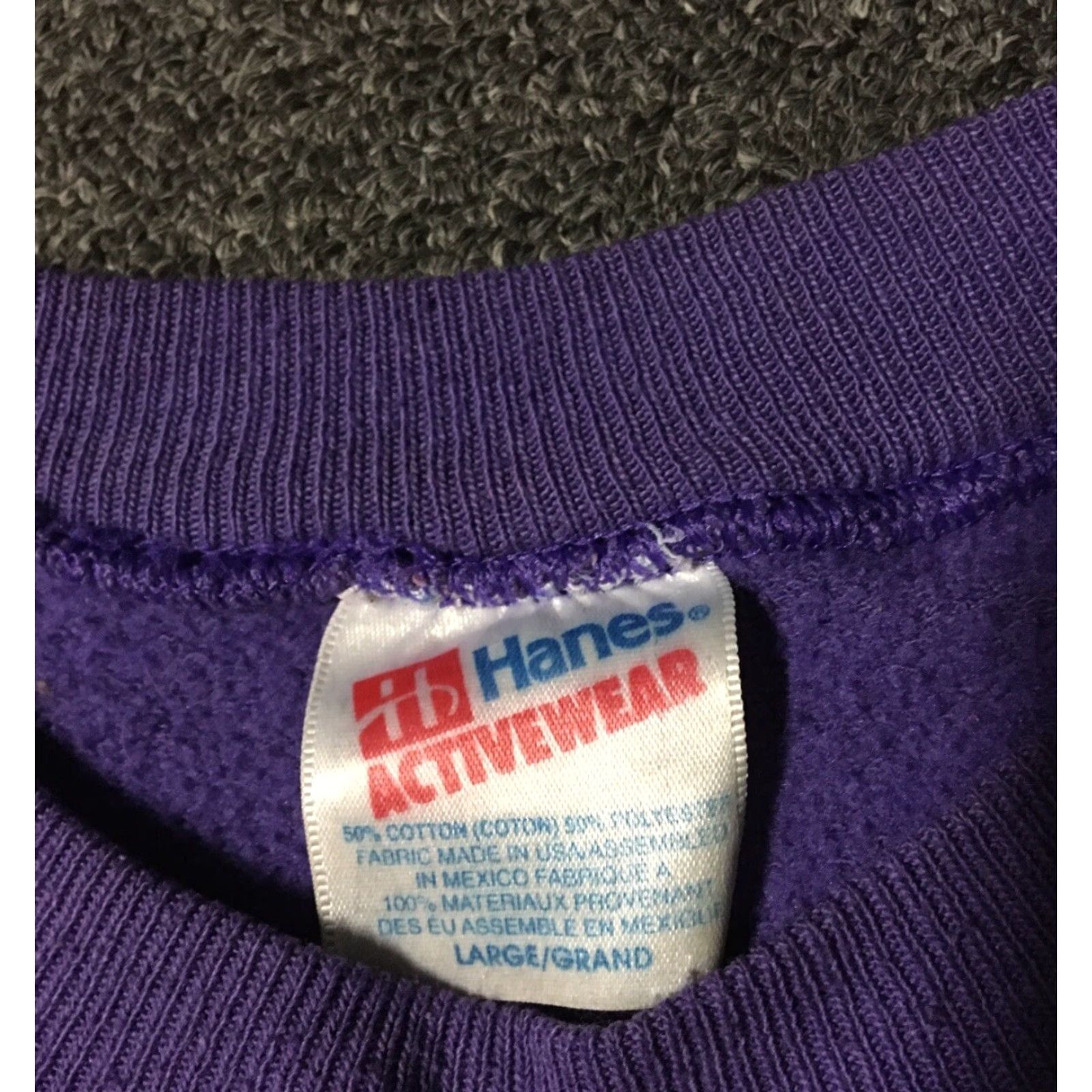 Hanes Vtg 90s Funny Cats Faded Sweatshirt M L Animals Kitten Art Humor Grunge AOP 80s Size US M / EU 48-50 / 2 - 7 Thumbnail