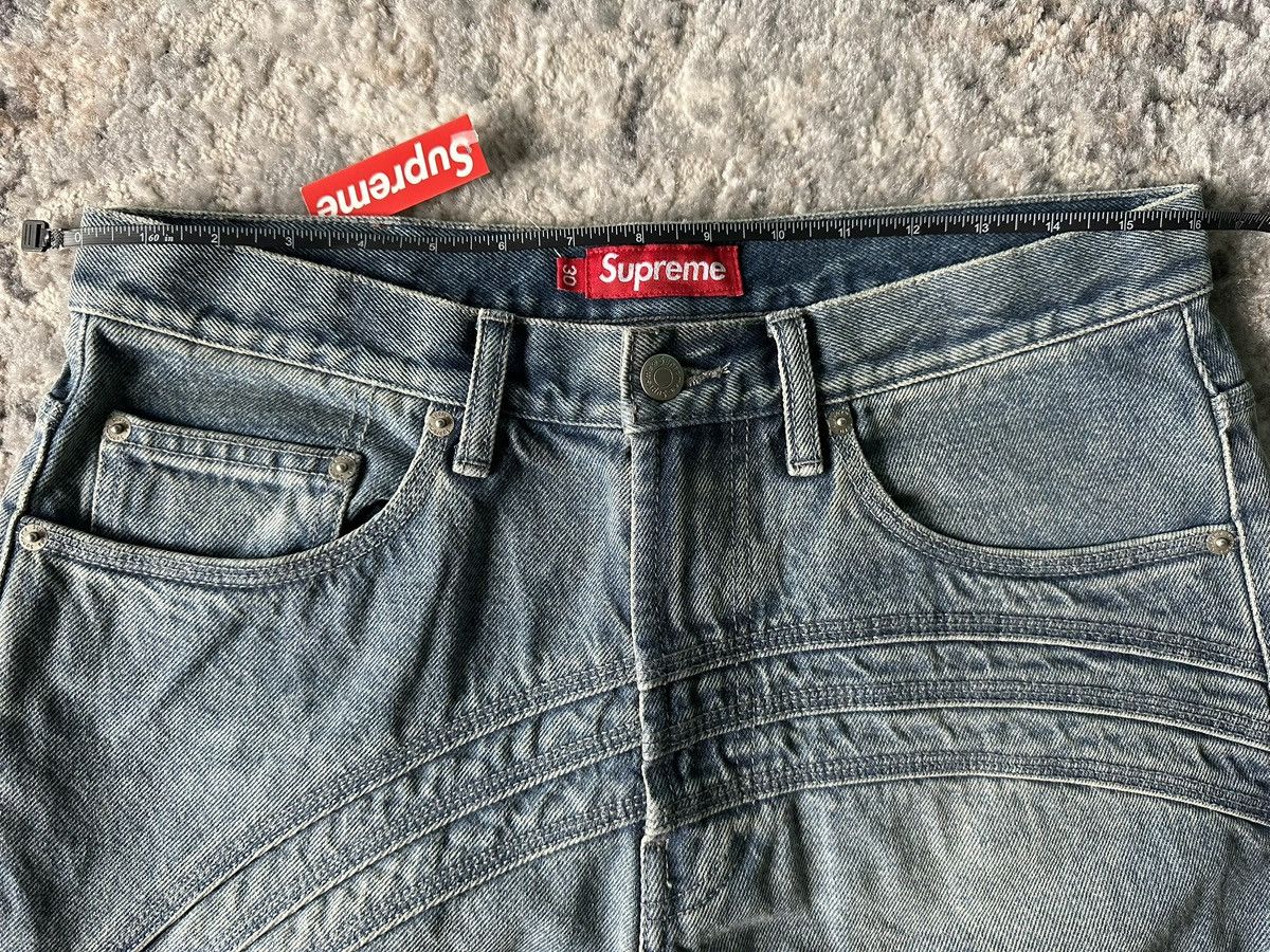 Supreme SUPREME S LOGO LOOSE FIT JEAN SS24 Size US 30 / EU 46 - 4 Thumbnail