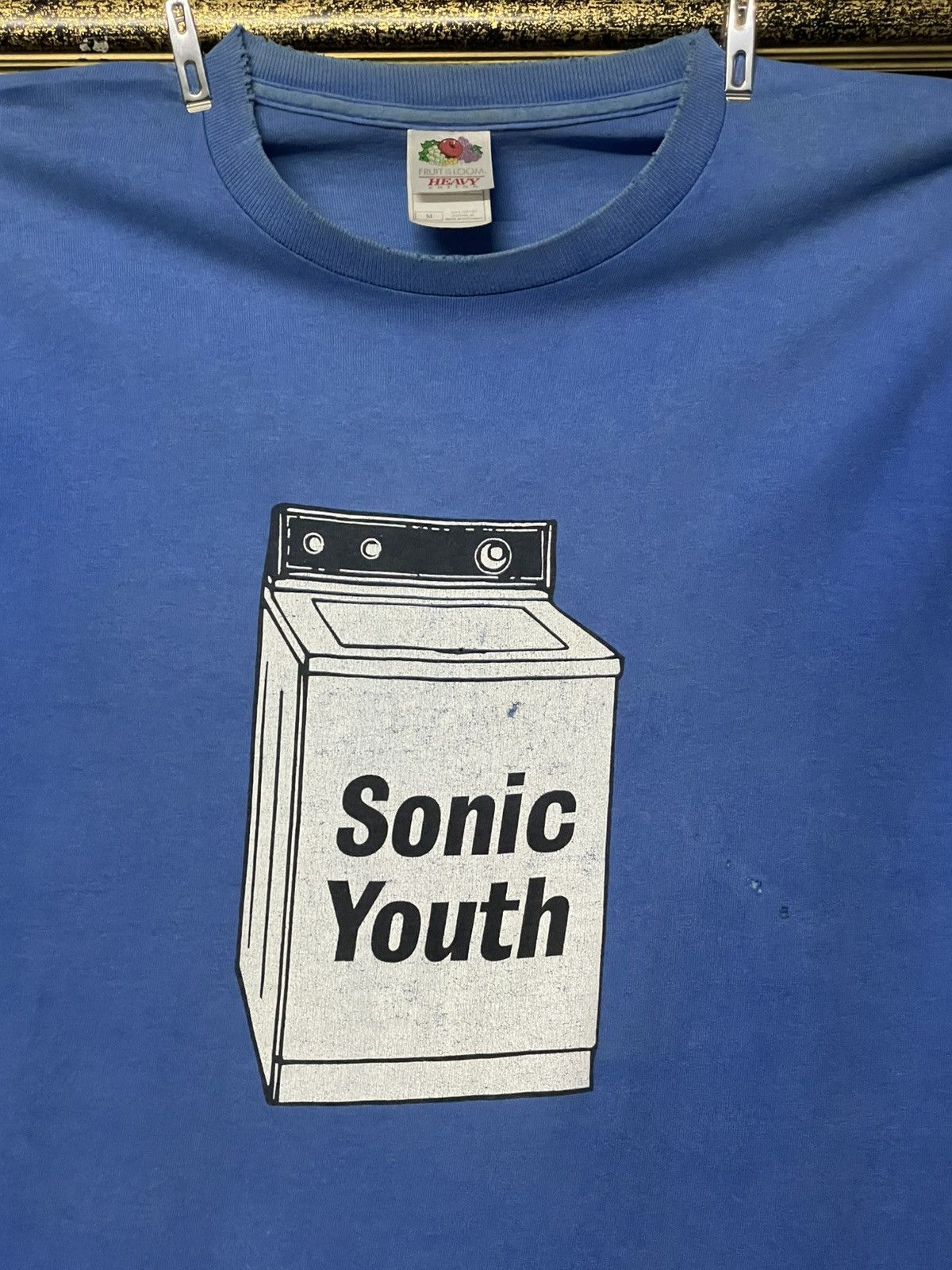 Vintage Vintage Original Sonic Youth Washing Machine Distressed Tee Size US M / EU 48-50 / 2 - 3 Thumbnail