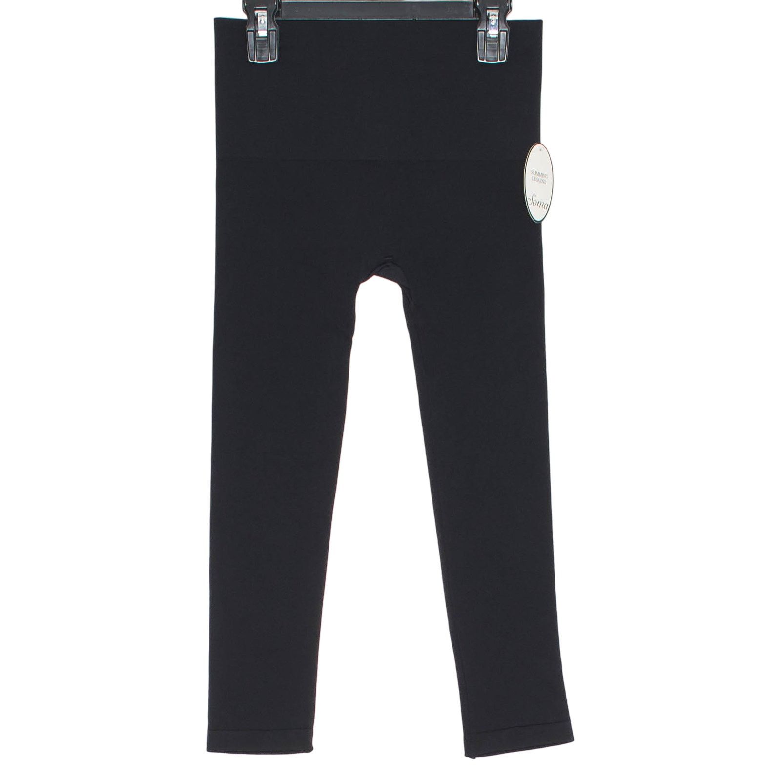 Other NWT Soma Crop Legging Black Pull On Stretch Slimming Basic S Size 24" / US 00 / IT 34 - 1 Thumbnail