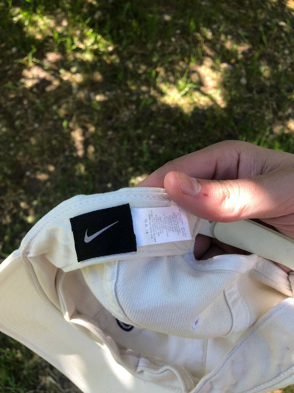 Vintage VERY RARE NIKE BIG LOGO SWOOSH CAP RETRO DRILL Y2K 90s SK8 Size ONE SIZE - 5 Thumbnail