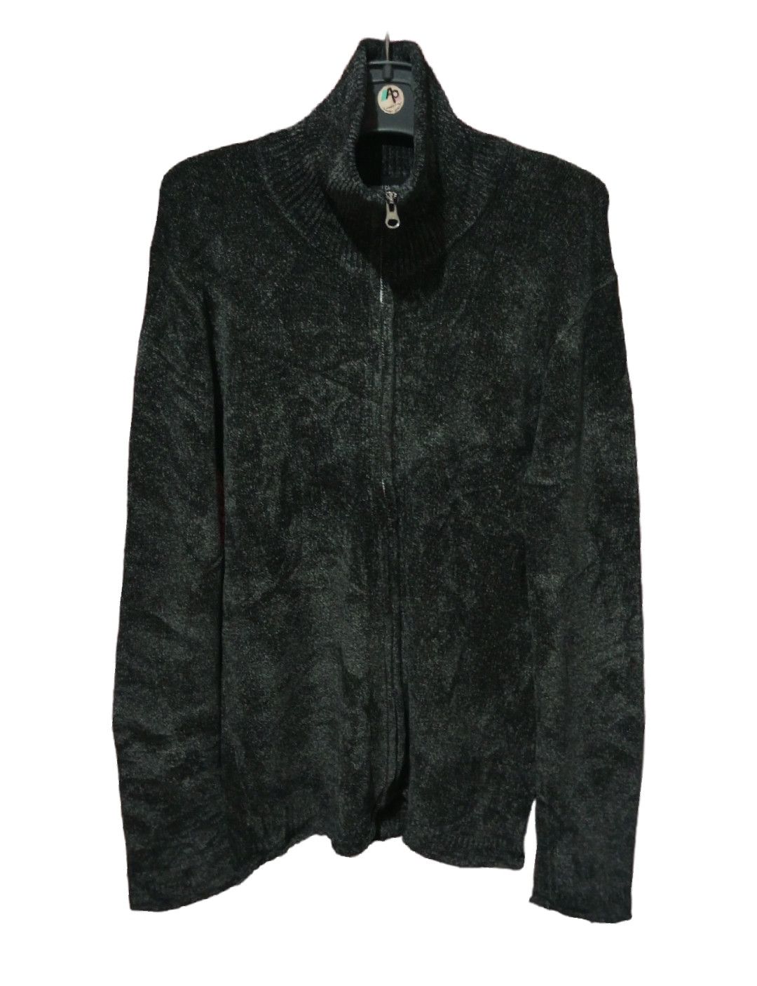 Vintage Comme CA Ism - knit zipper line