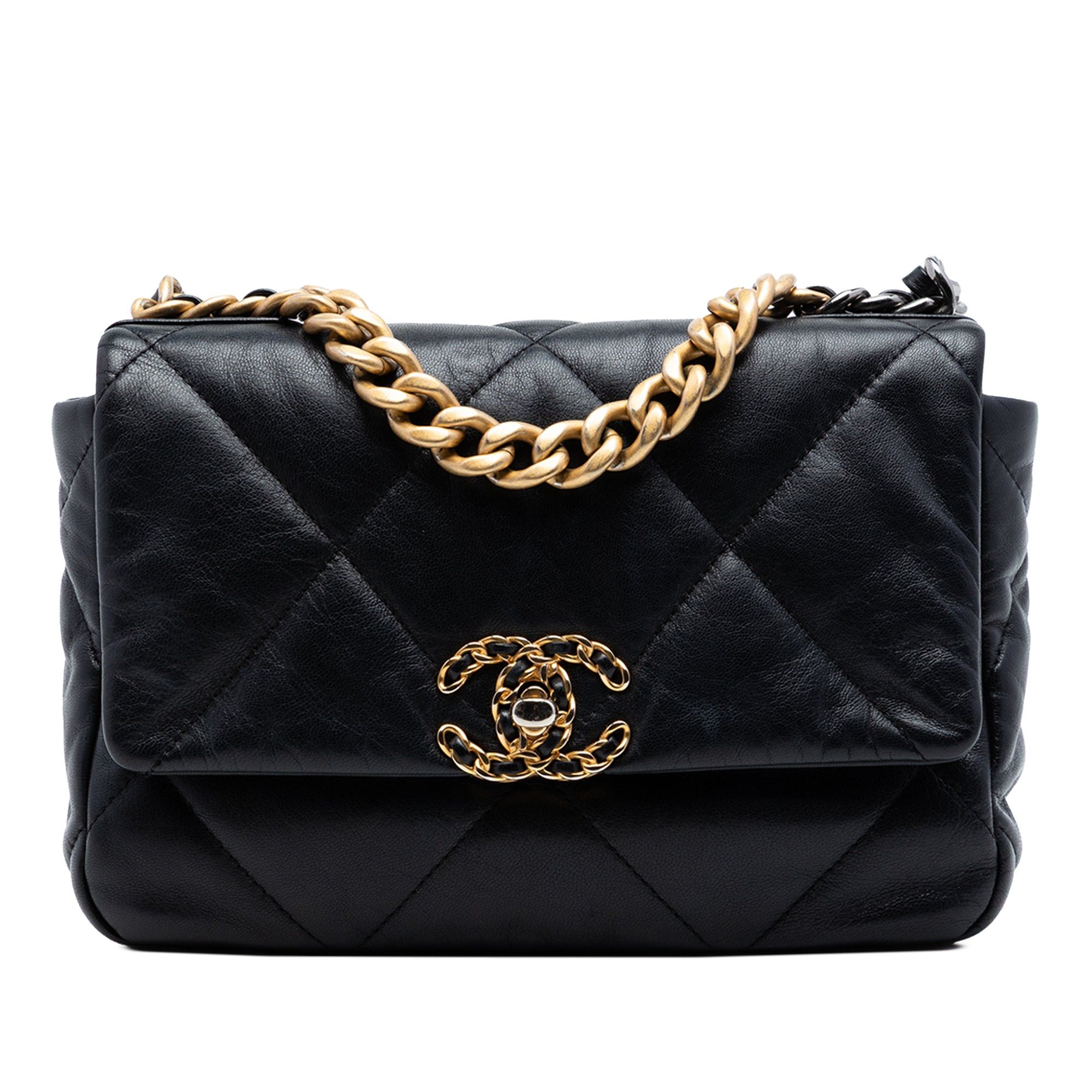 Chanel Medium Lambskin 19 Flap Size ONE SIZE - 1 Thumbnail