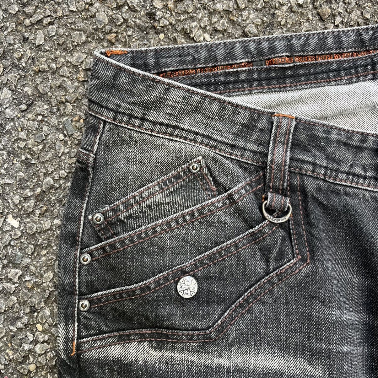 Hysteric Glamour NICOLE CLUB FOR MEN Distressed Jeans Punk Styled Patch Denim Size US 32 / EU 48 - 5 Thumbnail