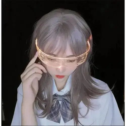 Japanese Brand × Vintage LED Luminous Sunglasses Vintage Punk Size ONE SIZE - 4 Thumbnail