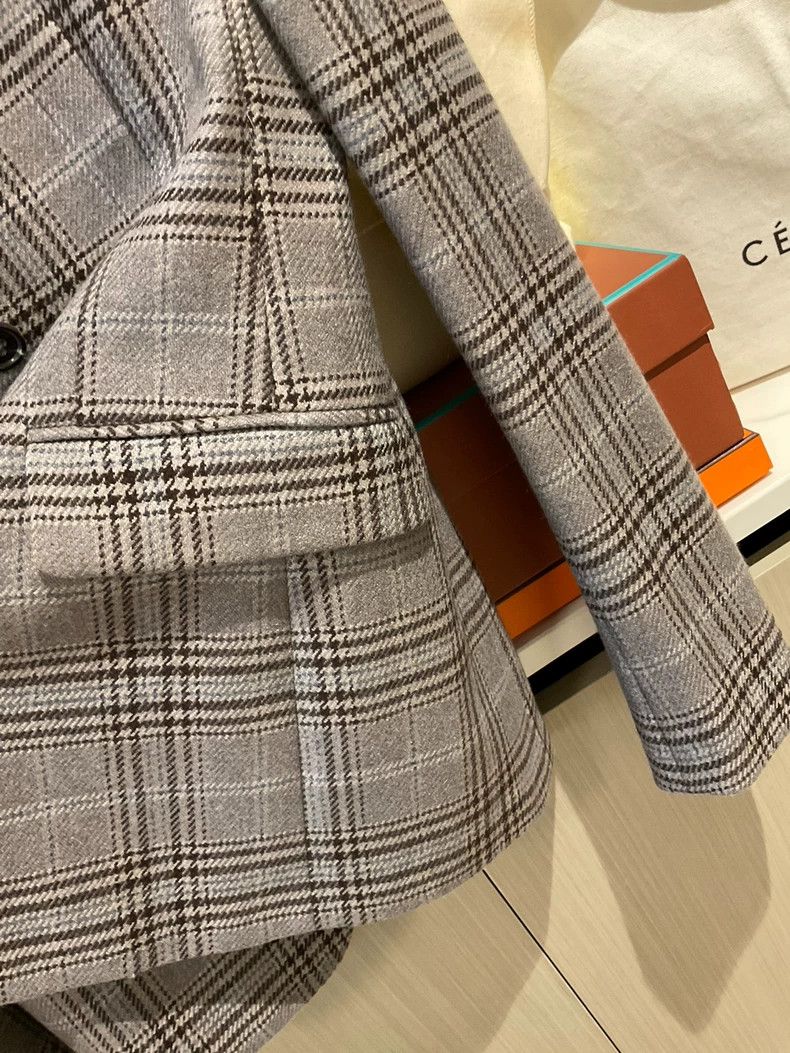Loro Piana LORO PIANA Cashmere checkered suit Size XS / US 0-2 / IT 36-38 - 4 Thumbnail