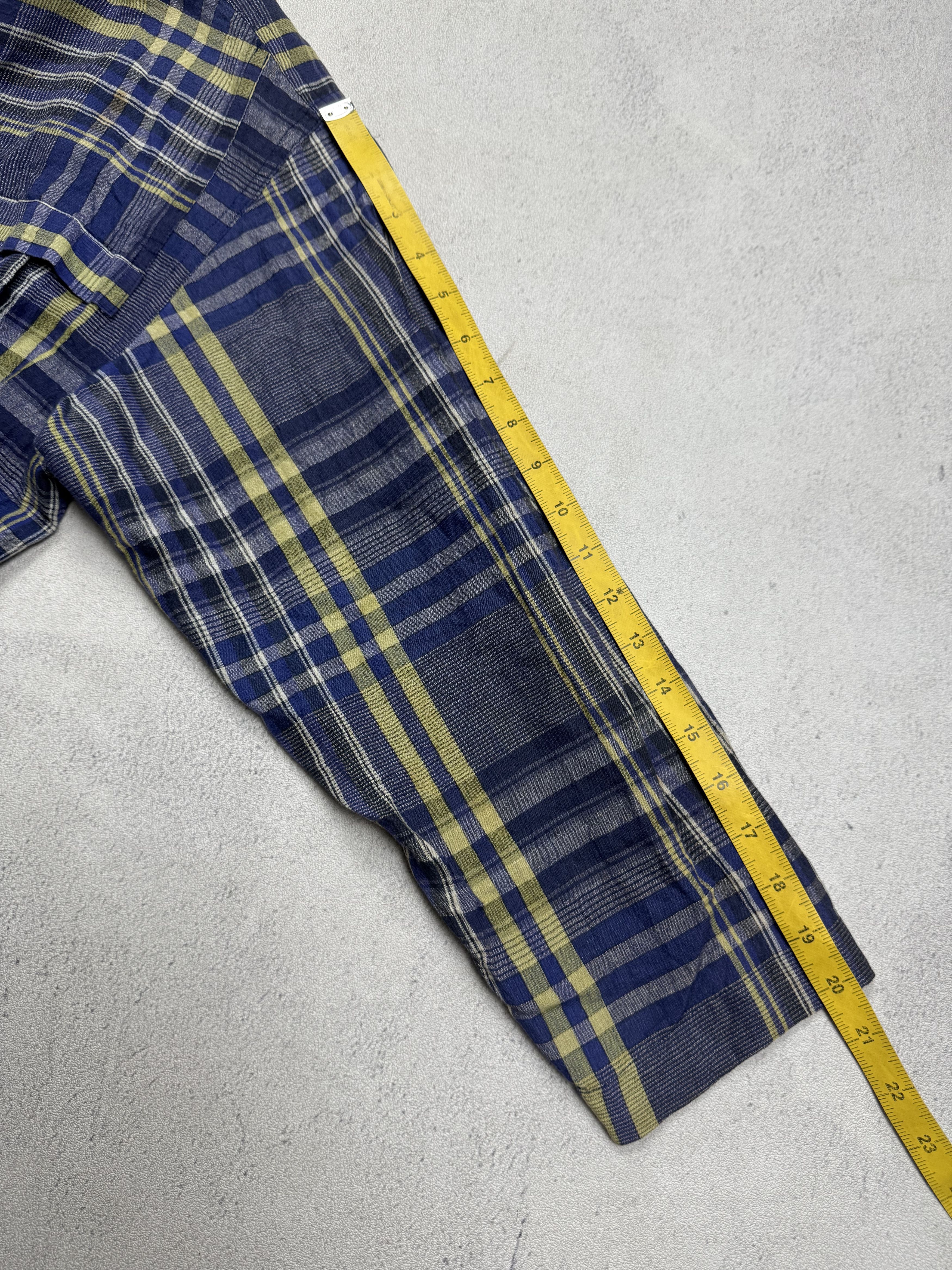 Issey Miyake Plantation Issey Miyake Plaid Outer Shirt Size M / US 6-8 / IT 42-44 - 15 Thumbnail