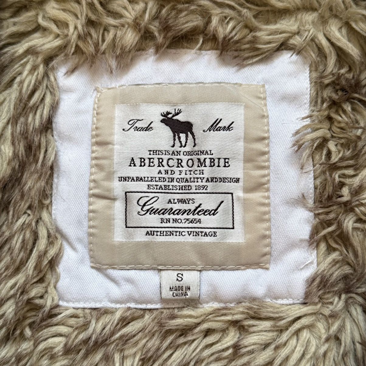 Abercrombie & Fitch 📌Crazy Abercrombie & Fitch Vintage Fur Bomber Jacket Size S / US 4 / IT 40 - 11 Thumbnail