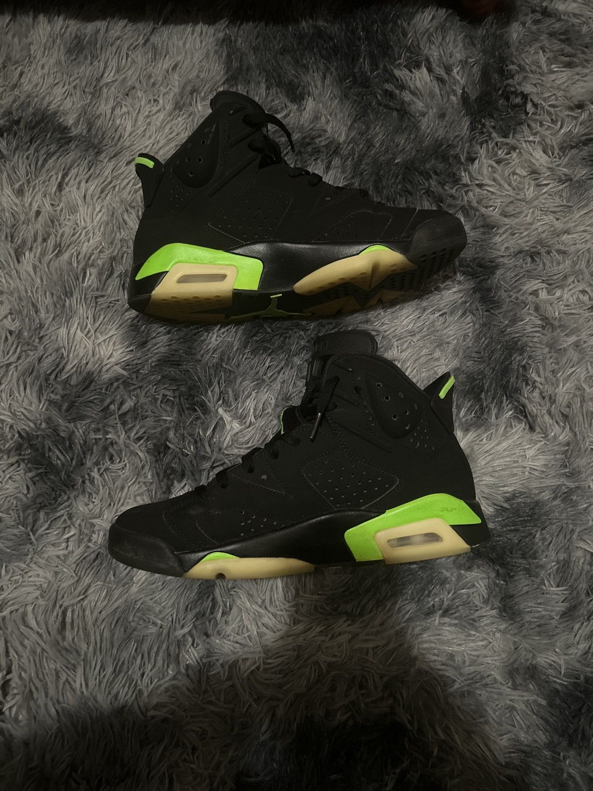 Jordan Brand Jordan 6 Electric Green Size US 9.5 / EU 42-43 - 2 Thumbnail