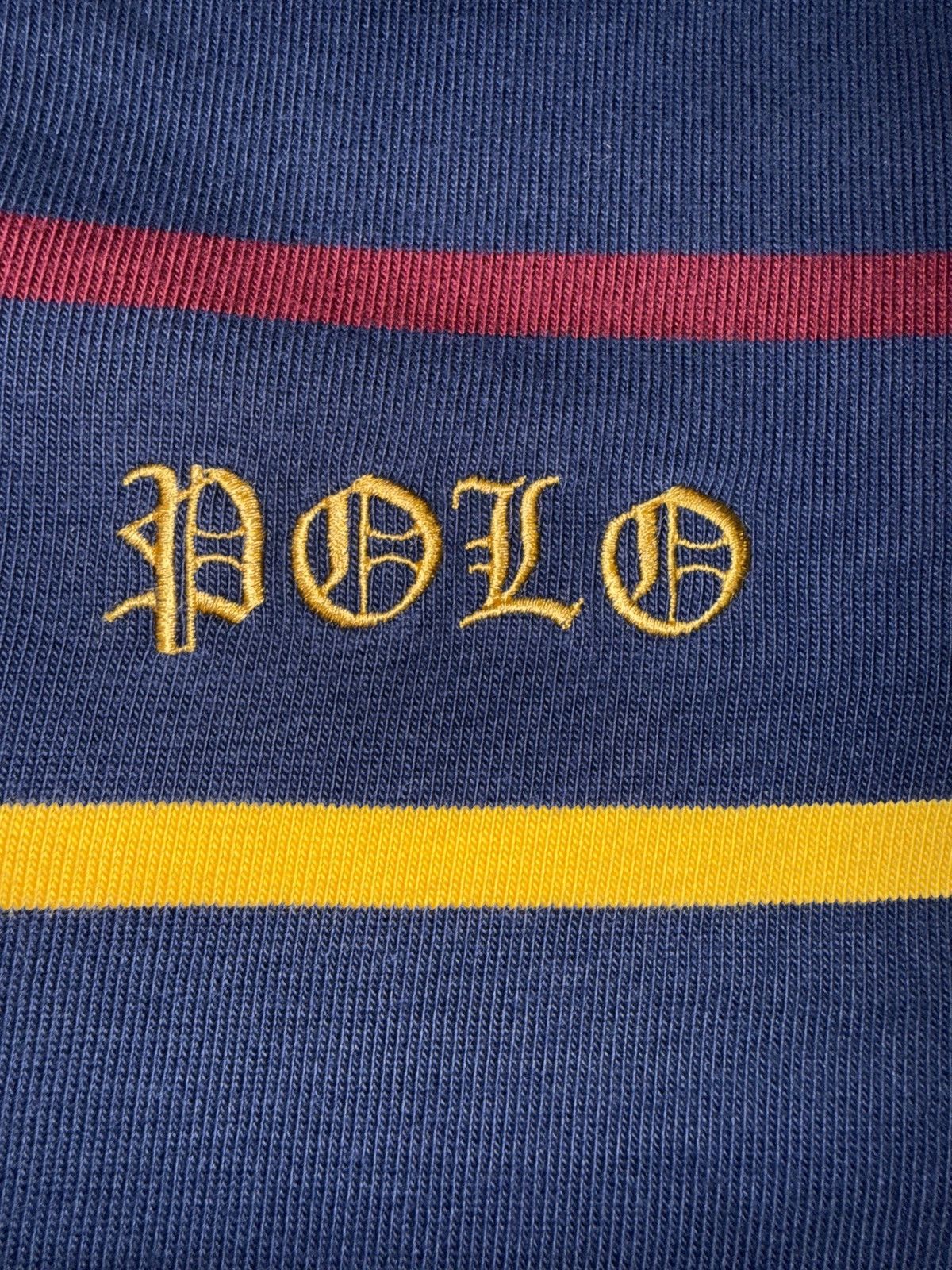 Polo Ralph Lauren Polo Ralph Lauren Striped Lion Crest Rugby XXL Size US XXL / EU 58 / 5 - 4 Thumbnail