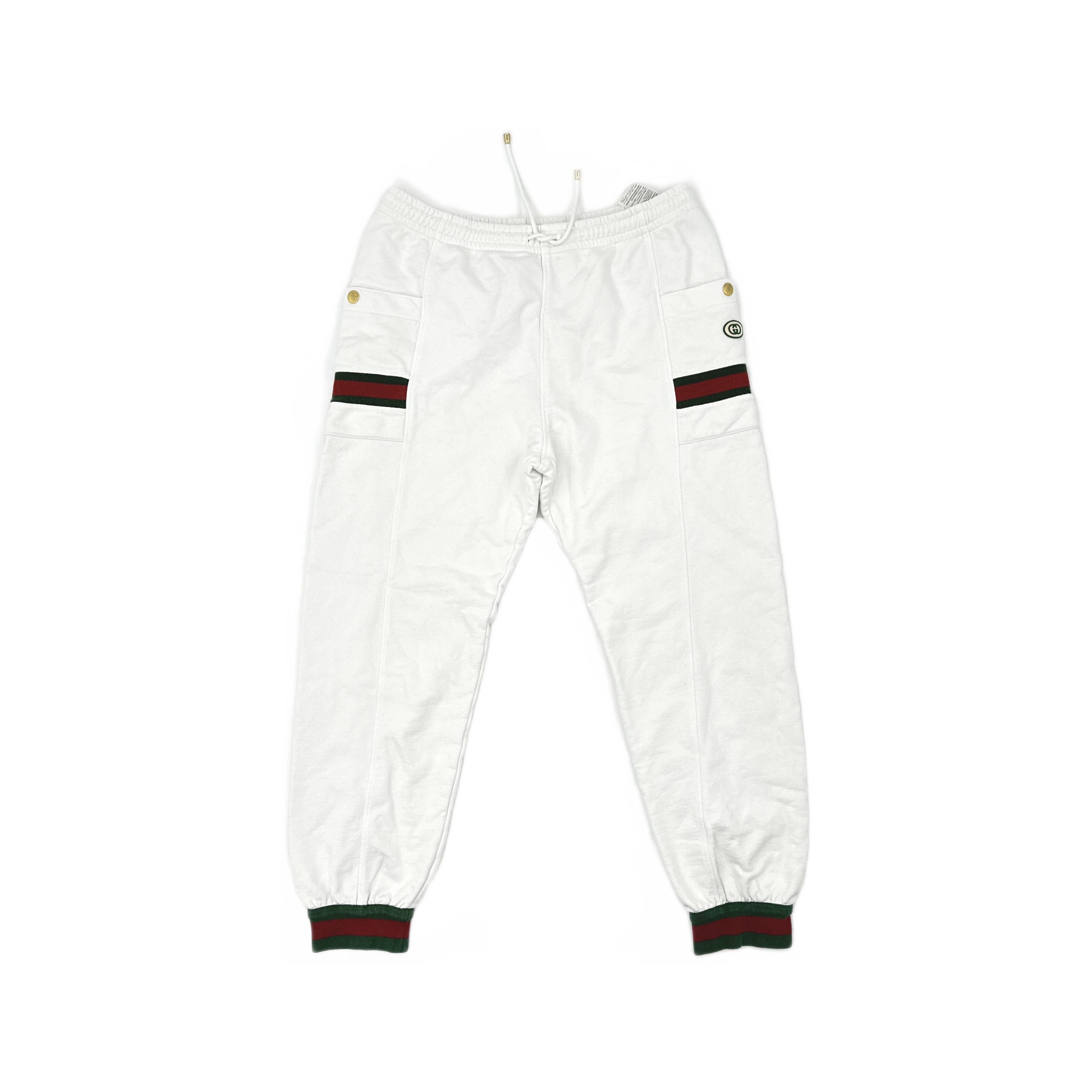 Gucci Gucci Web Stripe Knit Joggers L Size US 34 / EU 50 - 1 Thumbnail