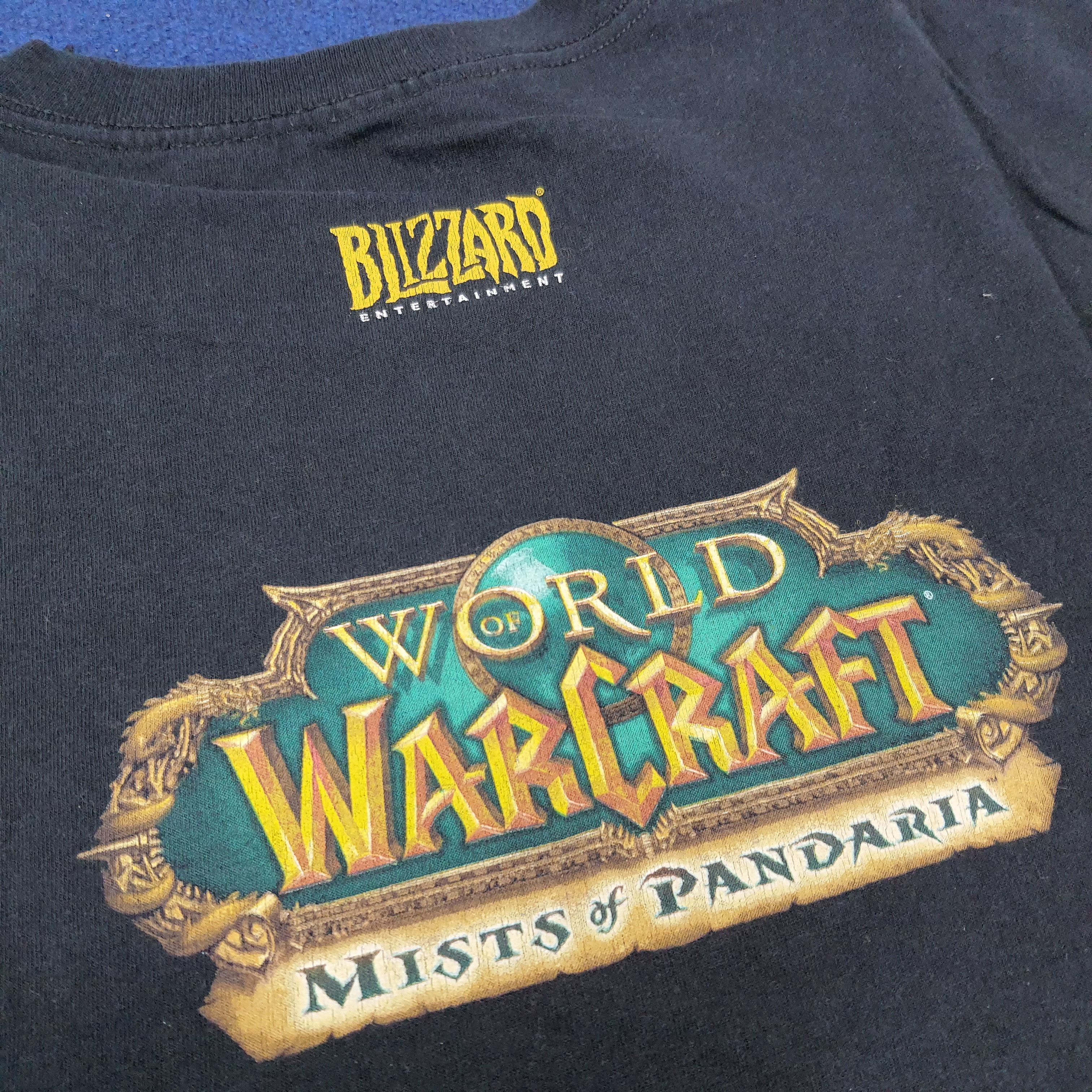 The Game × Vintage Vintage BLIZZARD World of Warcraft Mists of Pandaria Tshirt Size US XXL / EU 58 / 5 - 4 Thumbnail