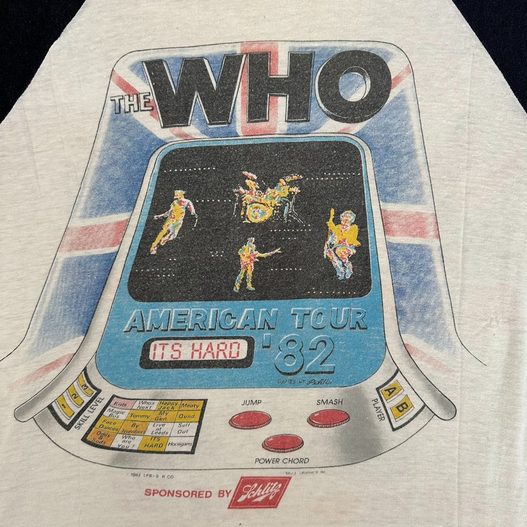 Band Tees Vintage The Who Its Hard T-Shirt American Tour 1982 Band Tee Size US M / EU 48-50 / 2 - 6 Thumbnail