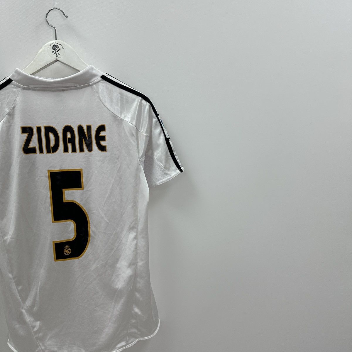 Vintage Vintage 00s Real Madrid Soccer Jersey Zidane Adidas y2k hype Size US M / EU 48-50 / 2 - 4 Thumbnail