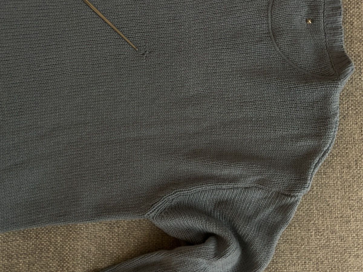 Valentino Valentino Pastel Blue Rockstud 100% Cashmere Sweater Size US M / EU 48-50 / 2 - 8 Thumbnail