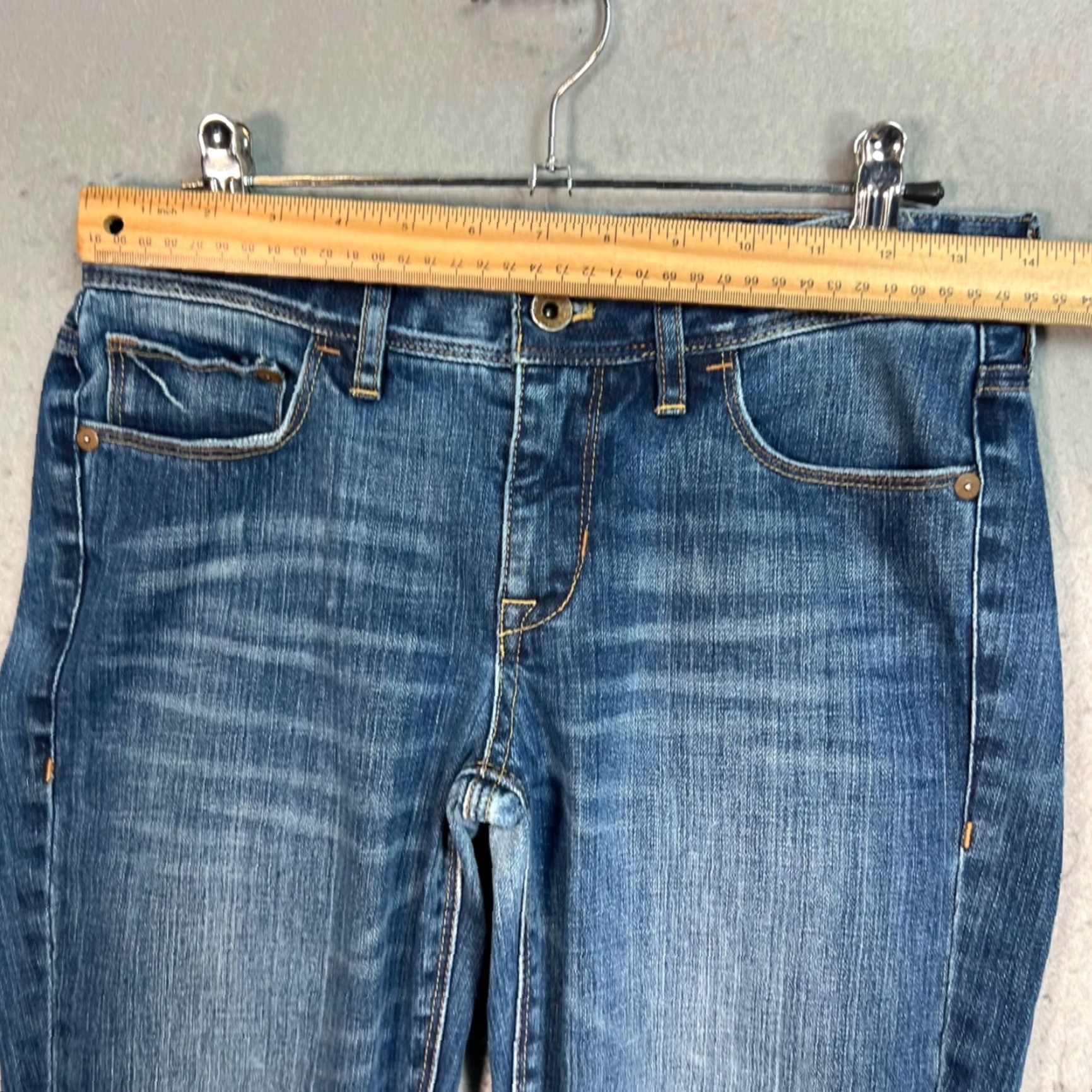 Madewell Madewell Jeans Womens 26 Bootcut High Rise Blue Cotton Spandex Denim 32 Inseam Size 26" / US 2 / IT 38 - 6 Thumbnail