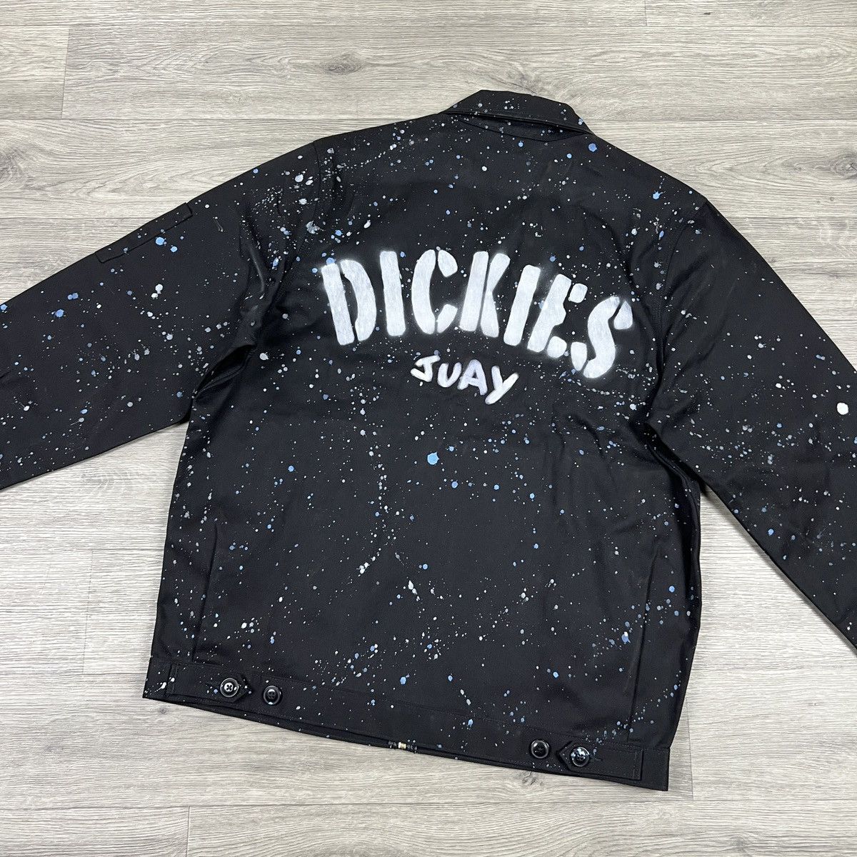 Dickies Custom Dickies Eisenhower Jacket Hand Painted Paint Splatter Size US M / EU 48-50 / 2 - 11 Thumbnail