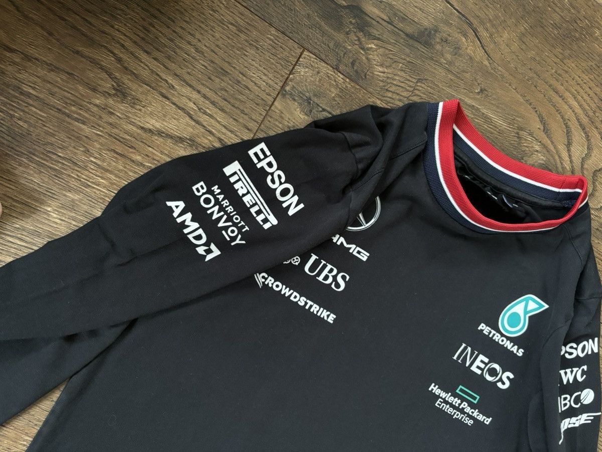 Formula 1 × Tommy Hilfiger Mercedes AMG Petronas F1 Men's Team Long Driver Black TH Size US XS / EU 42 / 0 - 4 Thumbnail