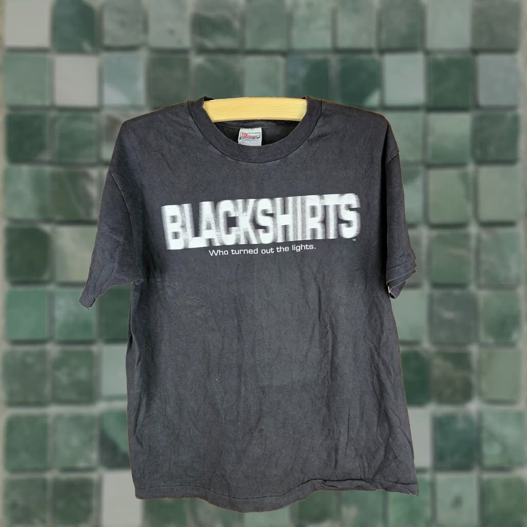 Hanes VINTAGE 90' BLACKSHIRTS NEBRASKA UNIVERSITY CORNHUSKERS SINGLE STITCH T-SHIRT L Size US L / EU 52-54 / 3 - 1 Thumbnail