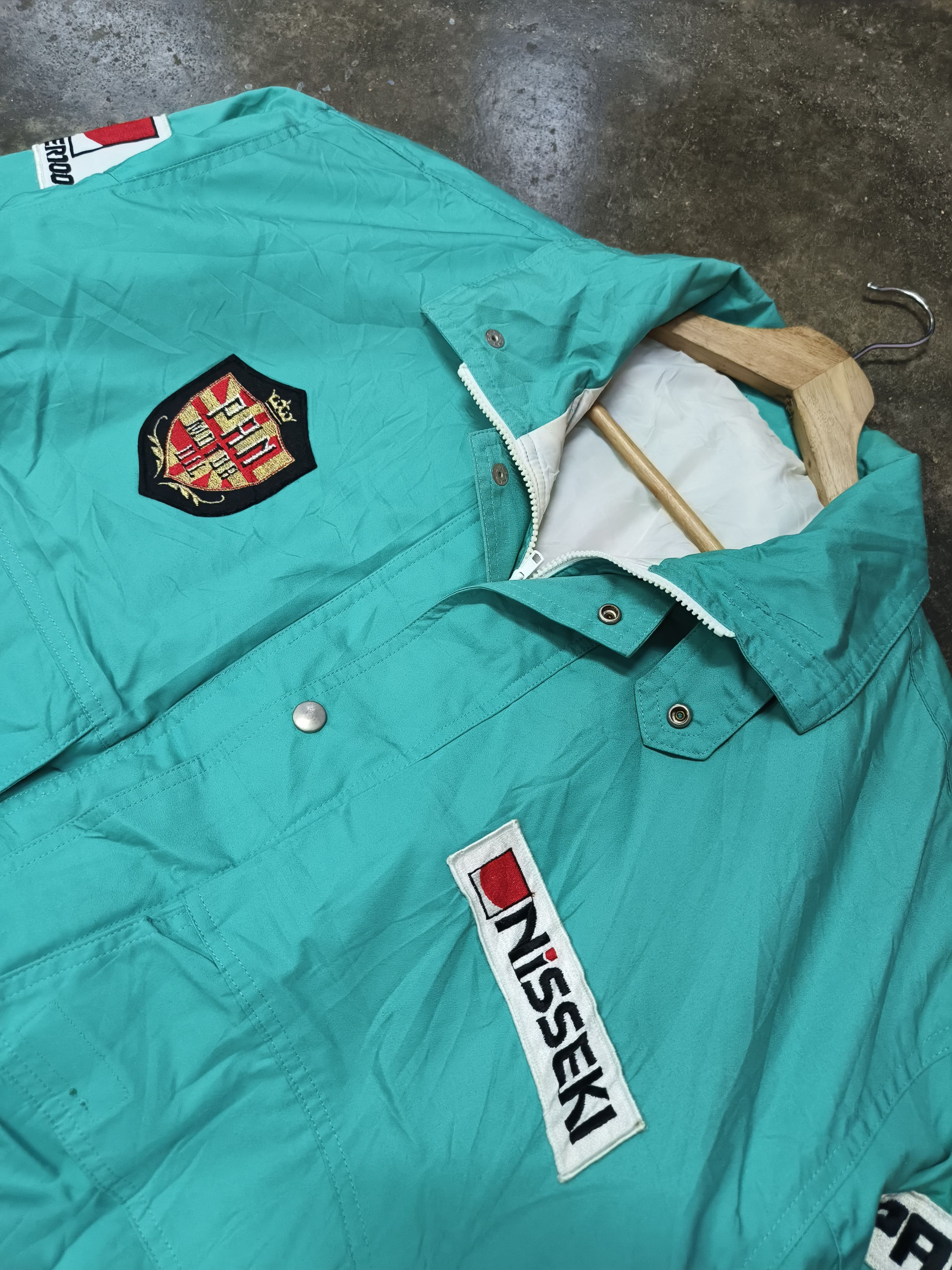 Sports Specialties 80S VTG NISSEKI RACING TEAM MOTORSPORT PAN OIL R100 JACKET Size US XL / EU 56 / 4 - 5 Thumbnail