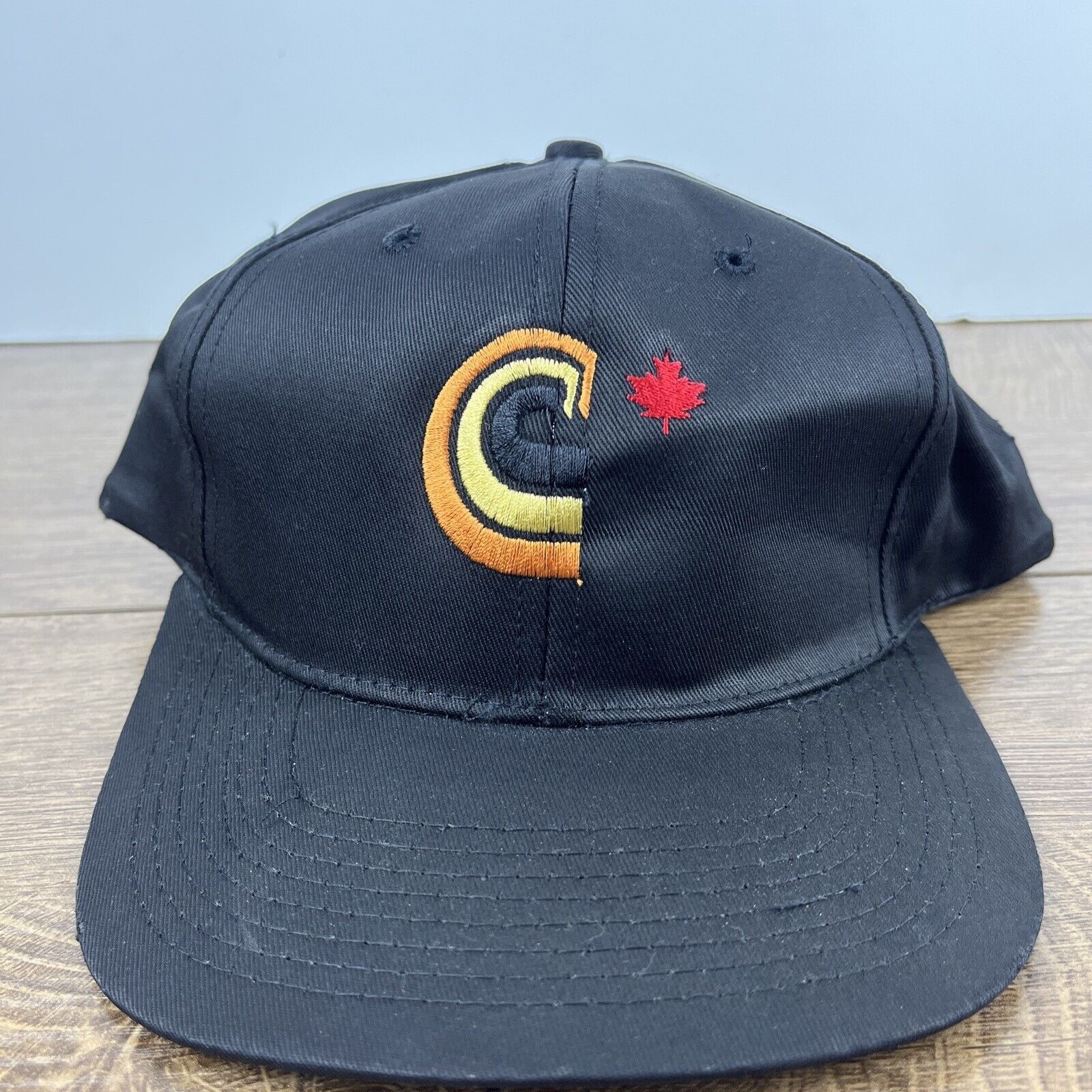 Other Canada Hat Canada Leaf Hat Black Hat Snapback Adjustable Adu Size ONE SIZE - 3 Thumbnail