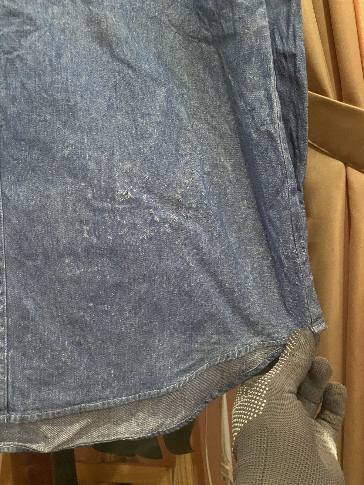 Vintage Vintage Polo Member’s Staff Denim Long Sleeve Shirt Size US M / EU 48-50 / 2 - 8 Thumbnail