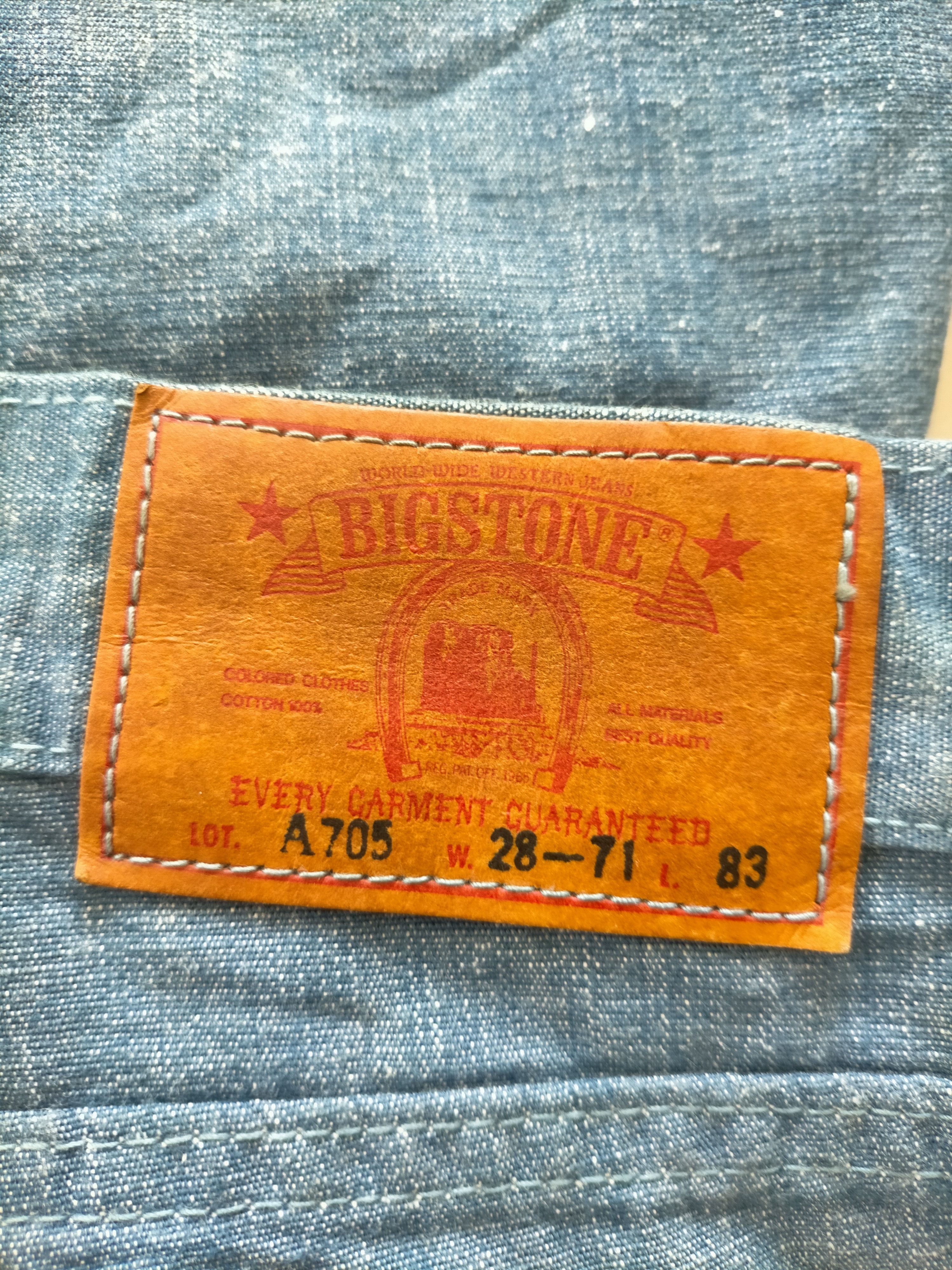 Hysteric Glamour × Japanese Brand × Vintage Flare Jeans Vtg Big stone Boot cut Denim Size US 28 / EU 44 - 22 Thumbnail